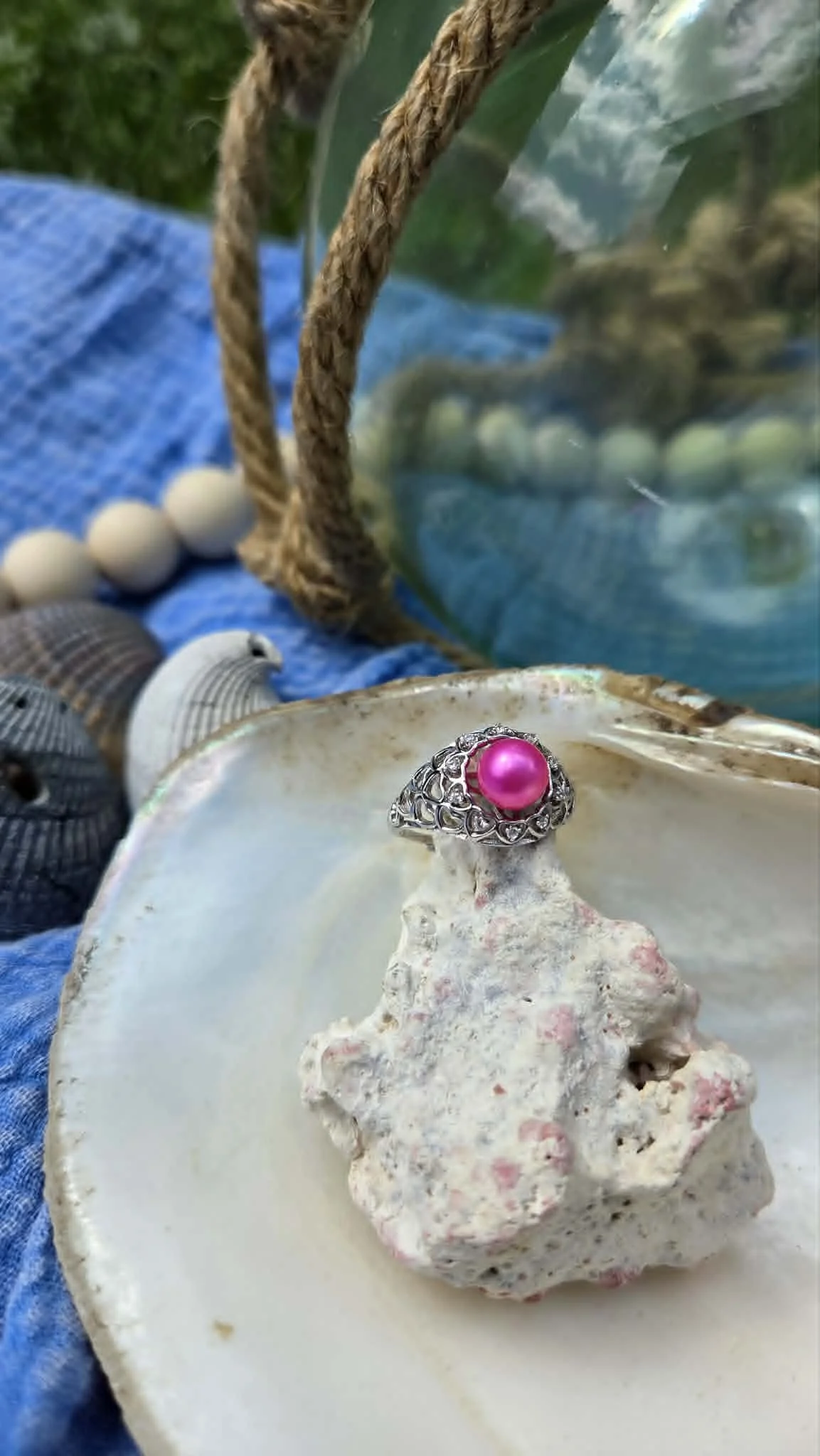 Covered in Hearts Ring