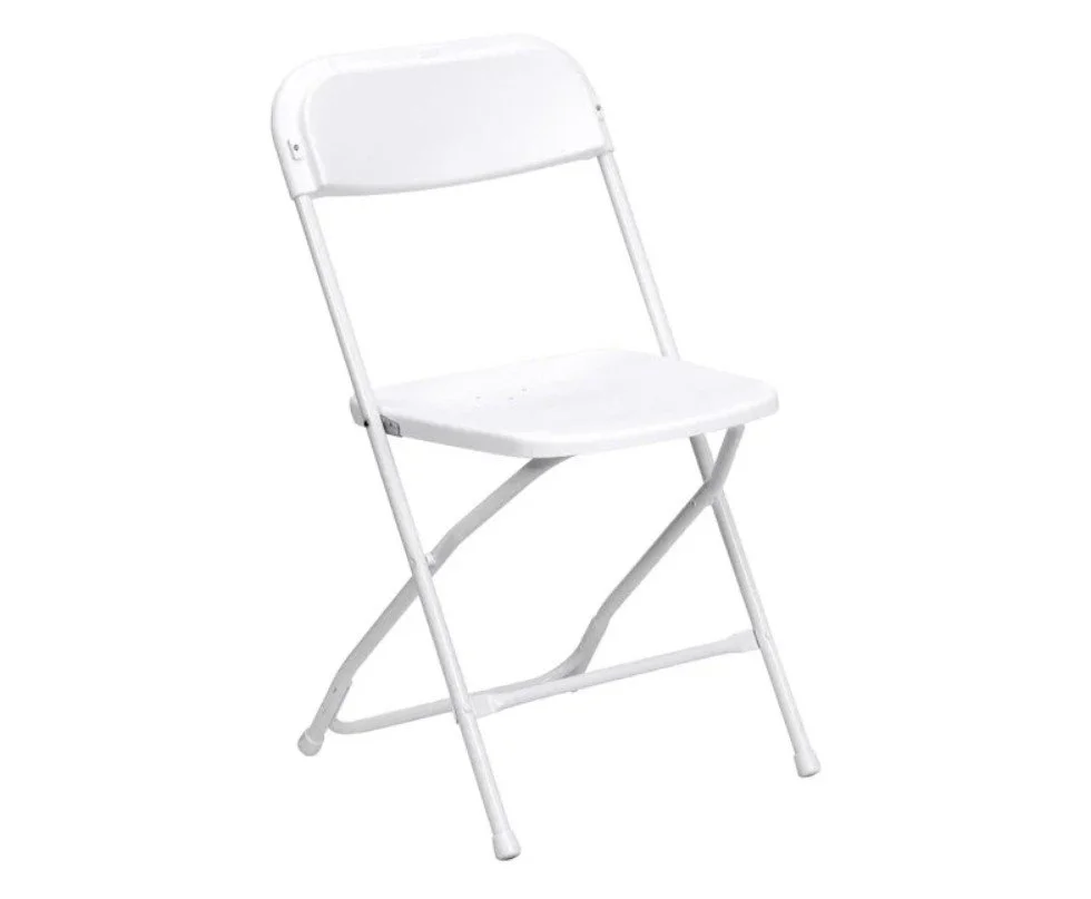 White Folding Chair