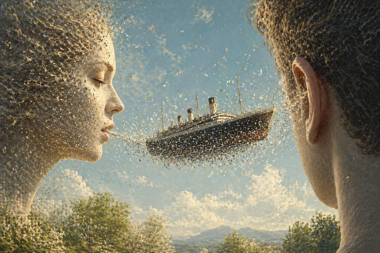 A ship made of phonemes