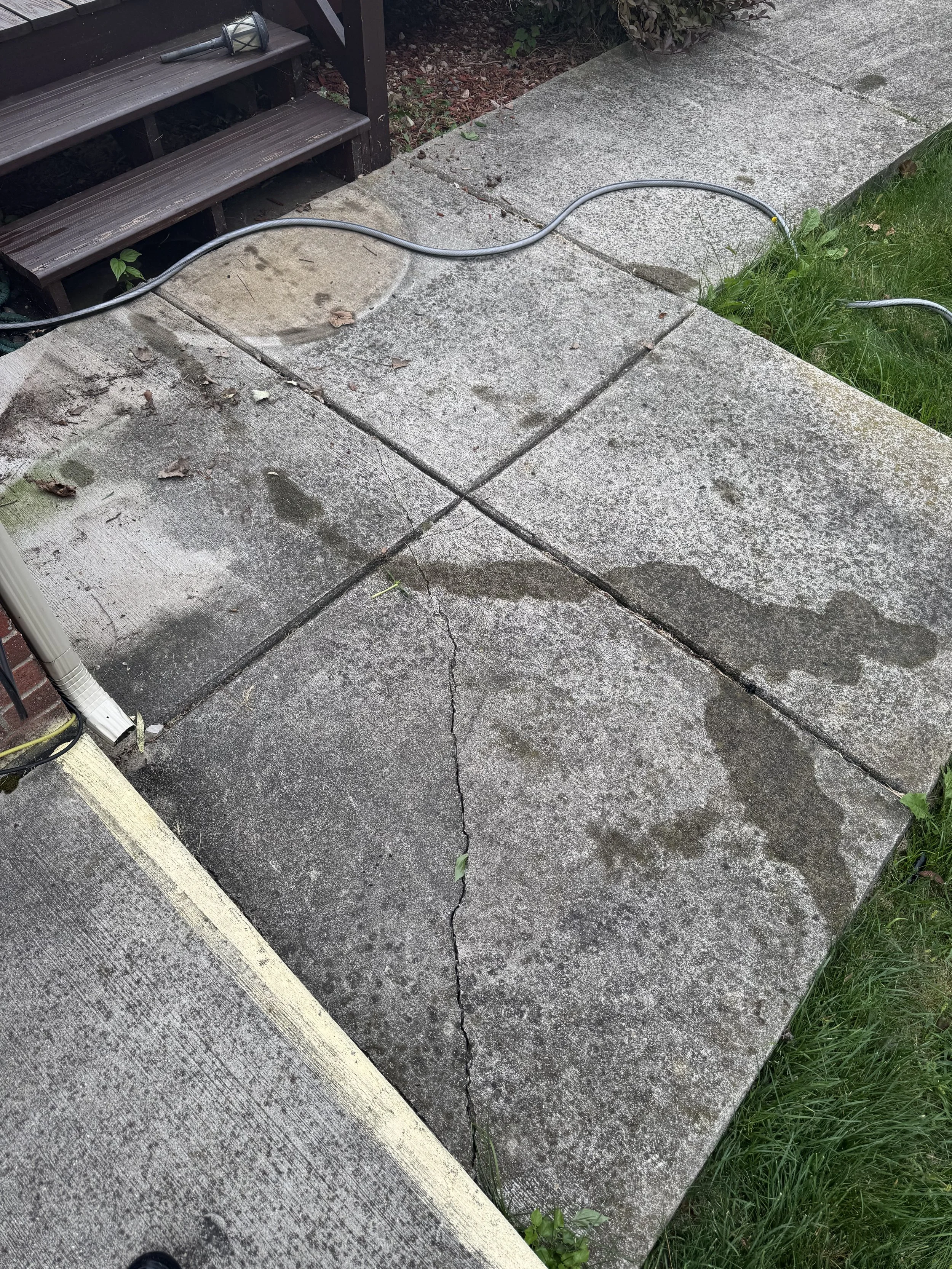 Full Concrete surface clean