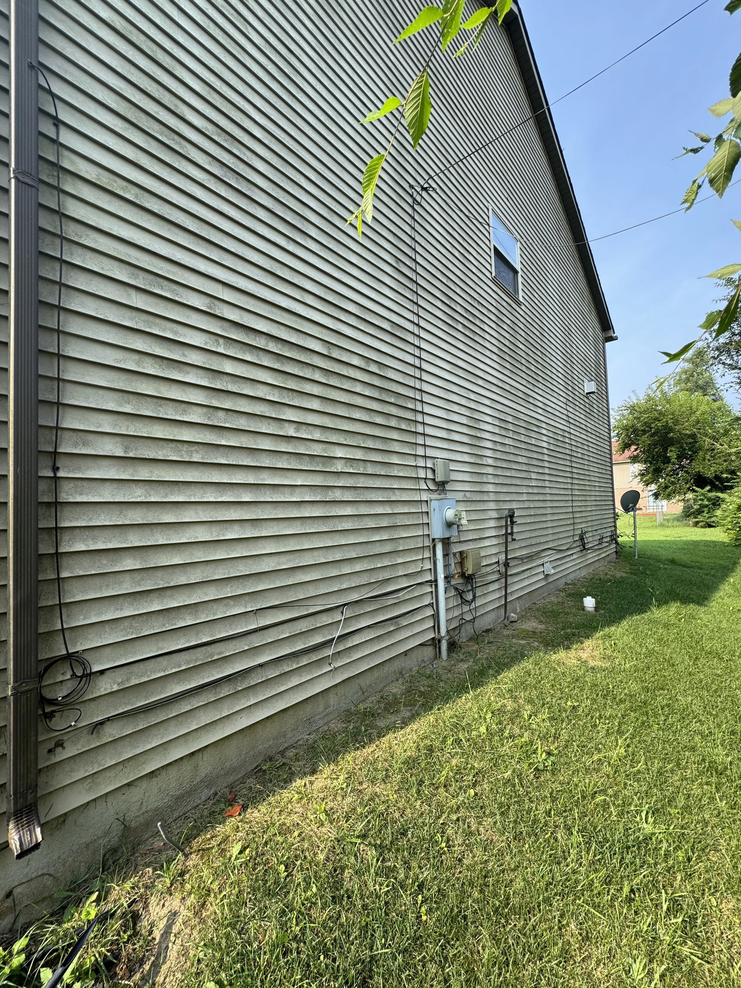 total service house power wash + window clean