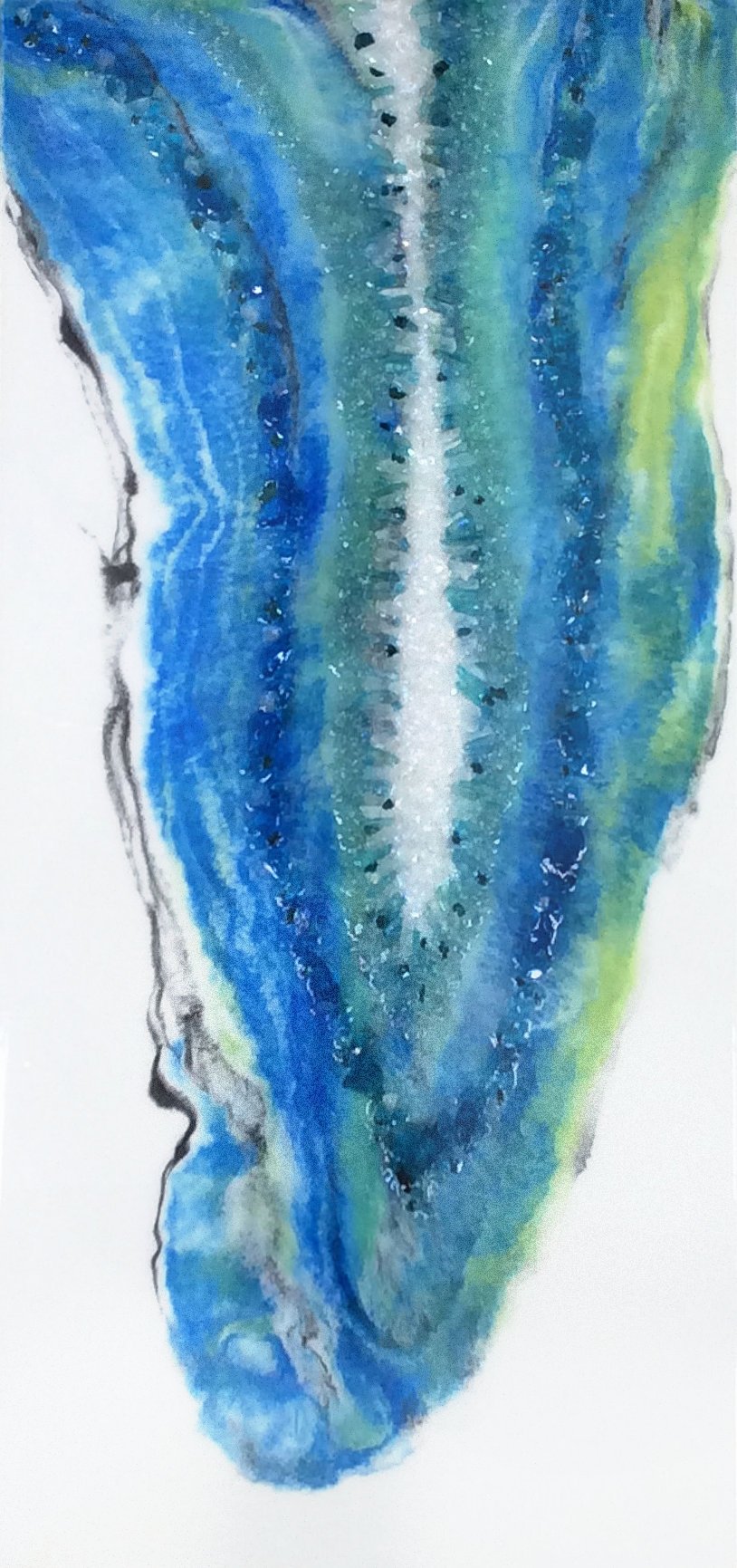 "A Slice of Happy" by Jacqueline Mack 24" x 48"