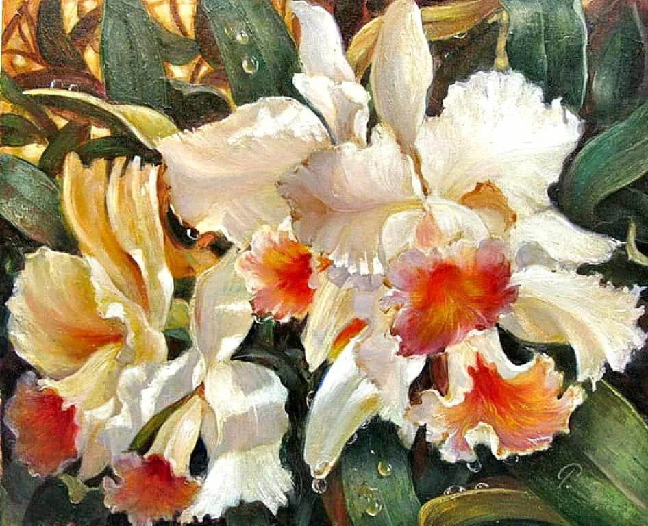 “Floral lll” by Elizabeth Pena, Size 16" × 20″