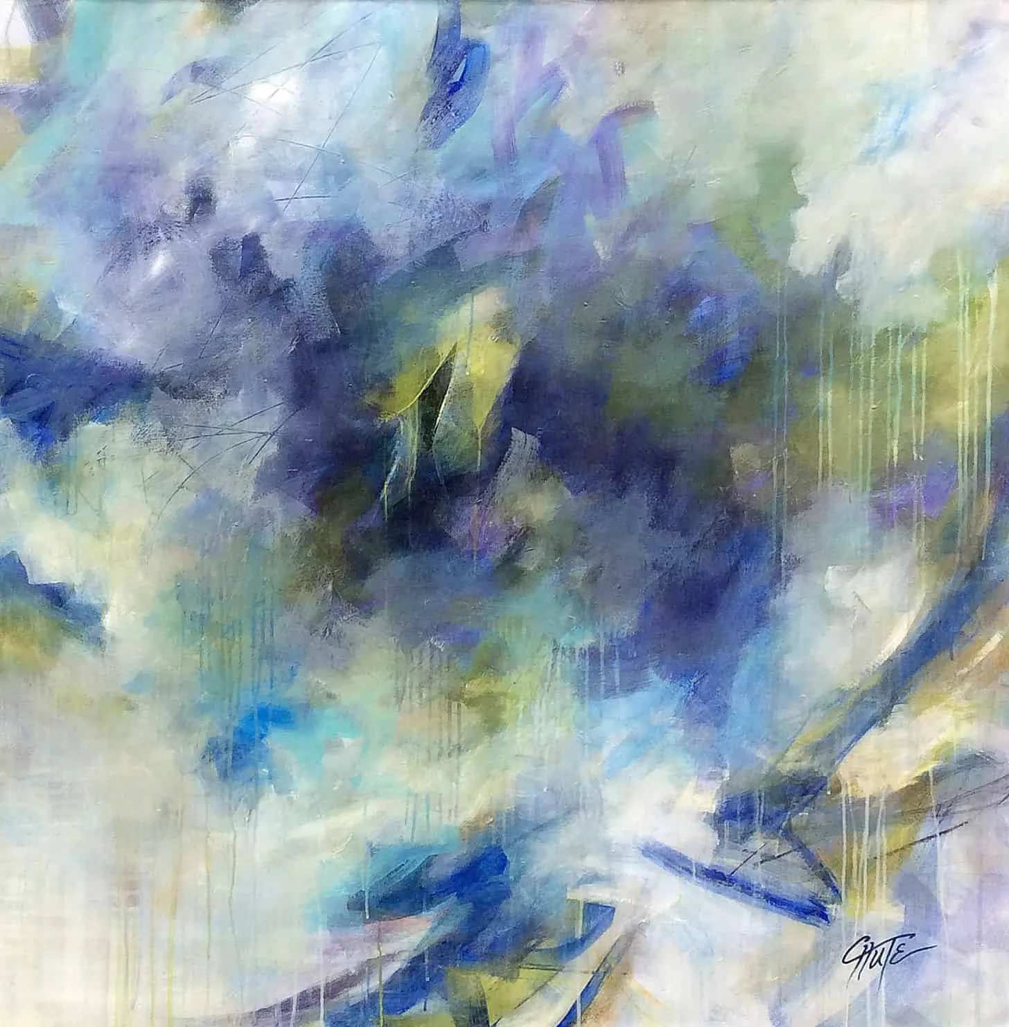 “Nature’s Spirit” by Patricia Chute, size 48" × 48″