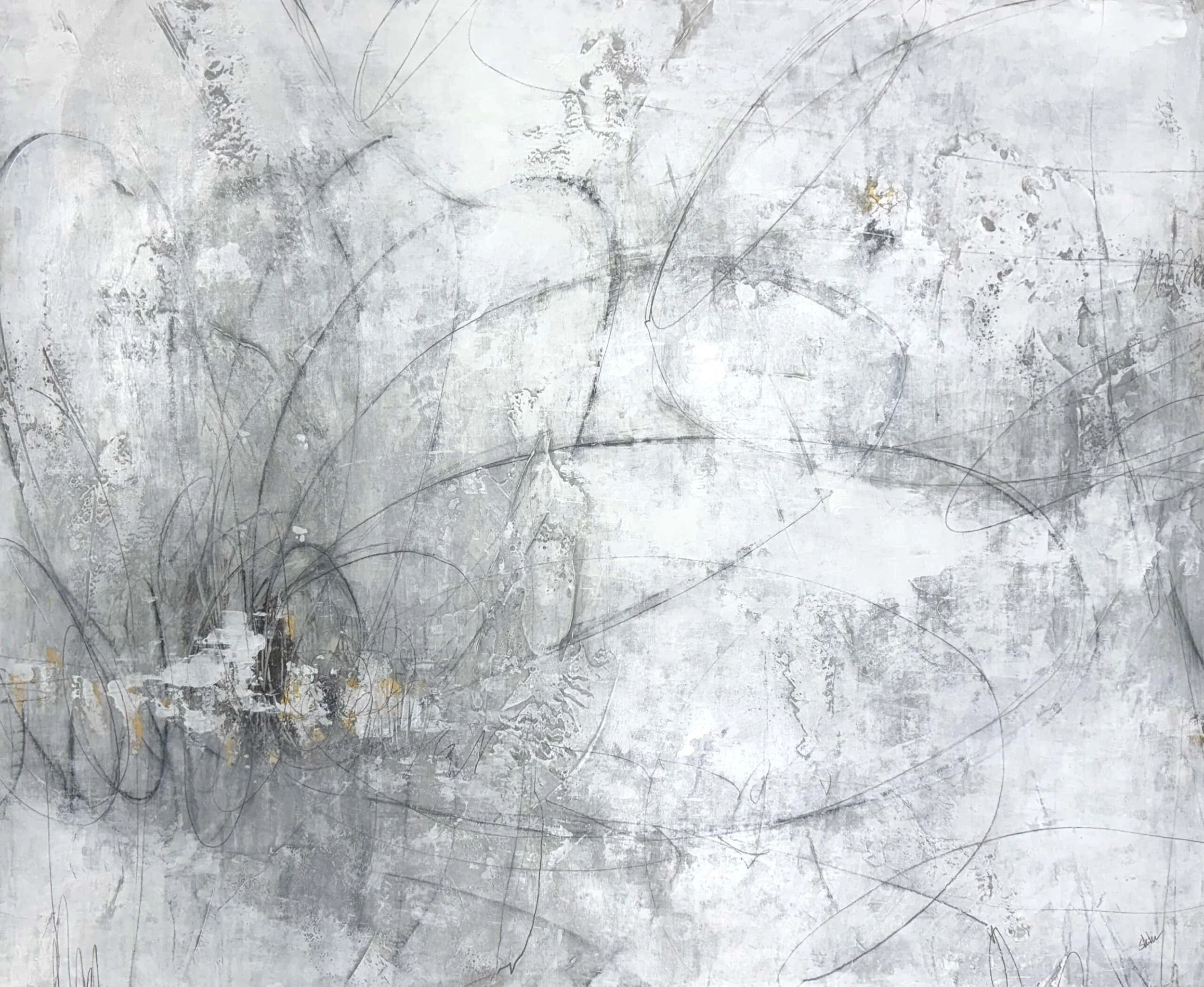 “Brilliant Nexus” by Joshua Schicker, size 50″ x 40″
