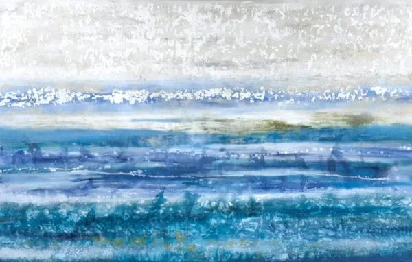 “Expanding Ocean ll” by Alexys Henry, size 96" × 60″