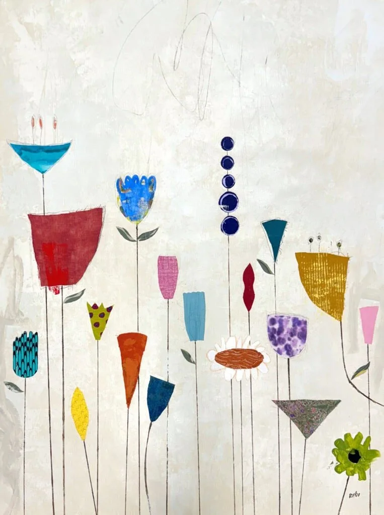 “Grounded Up” by Clayton Rabo, size 40″ x 50″