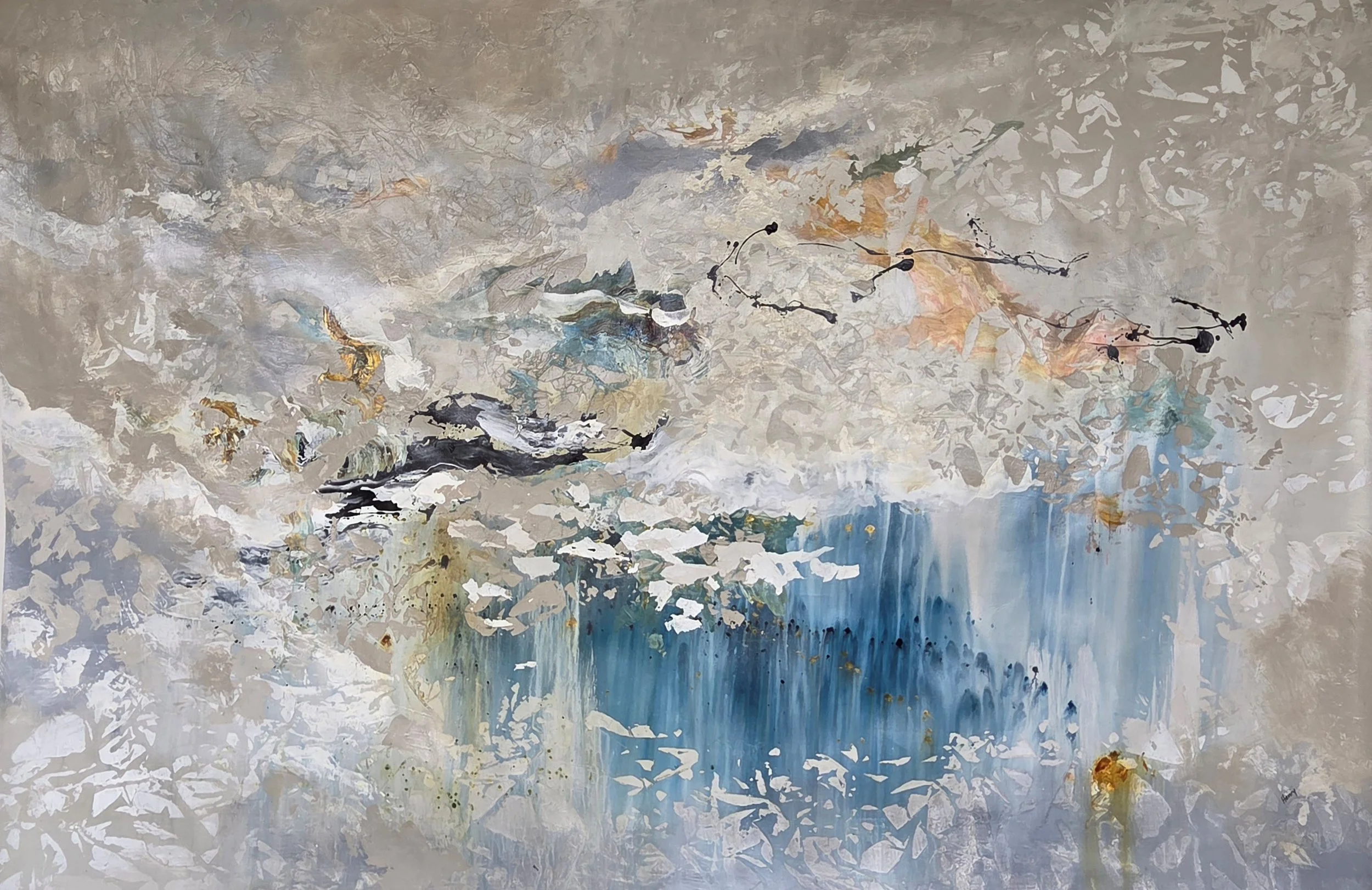 "Deconstructed Dreams" by Alexys Henry 96"x 60"