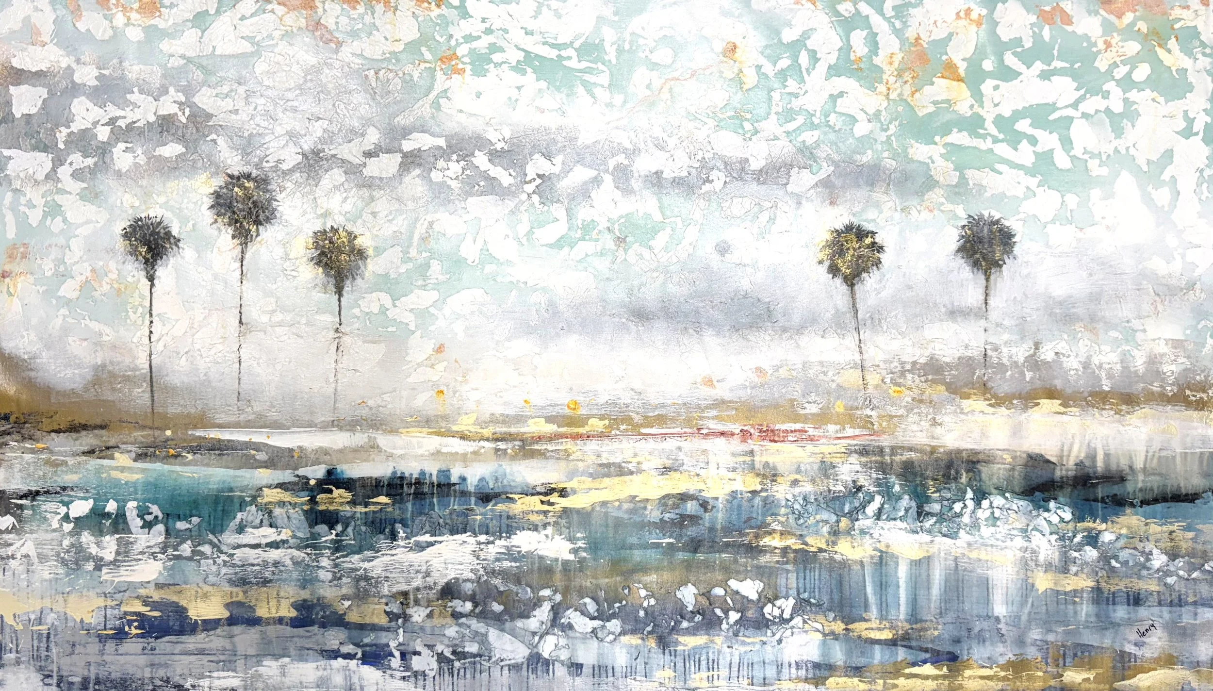 "Beachy Keen I" by Alexys Henry 70"x 40"