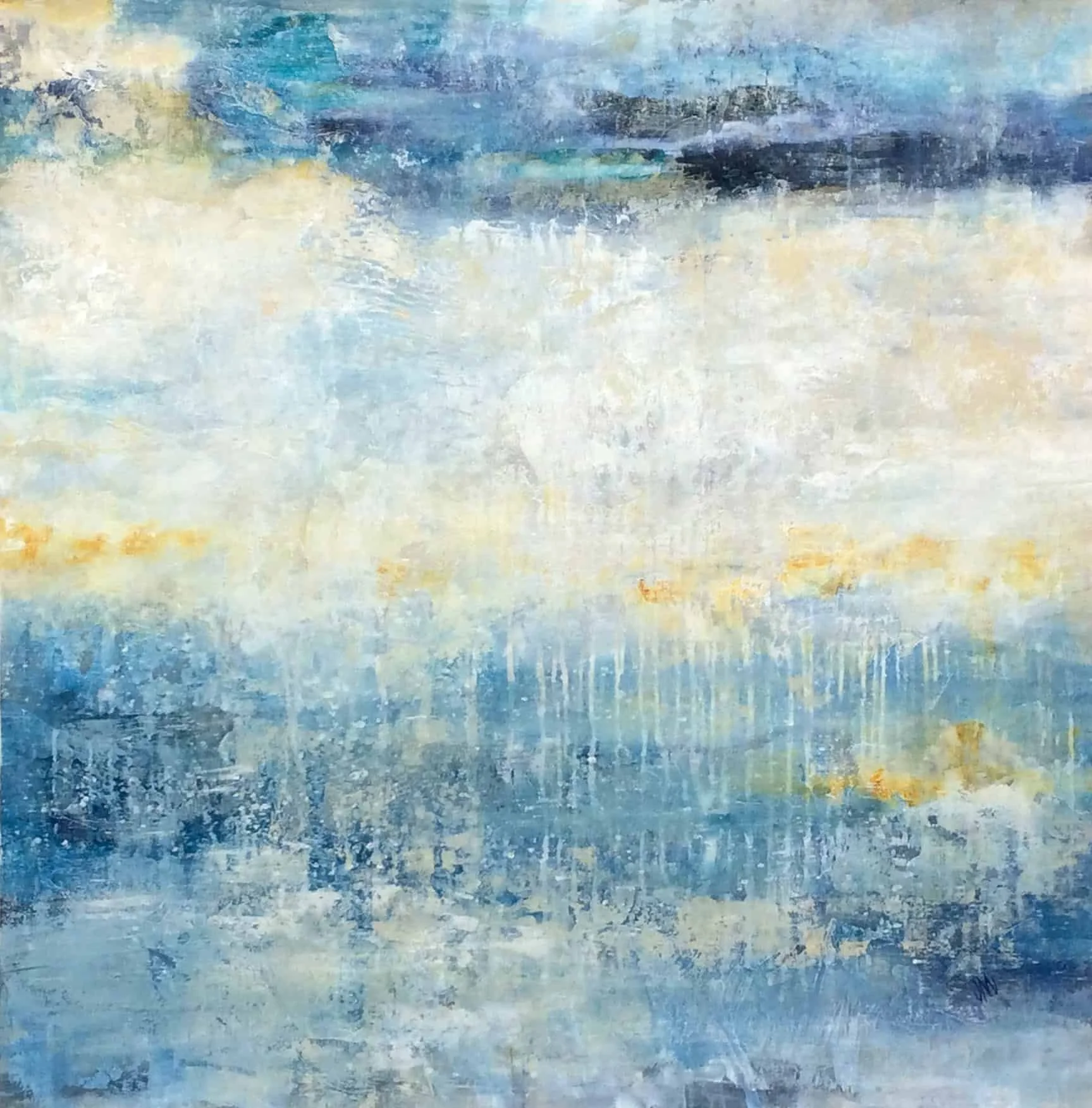 “Break the Ice” by Jodi Maas, size 40" x 40"