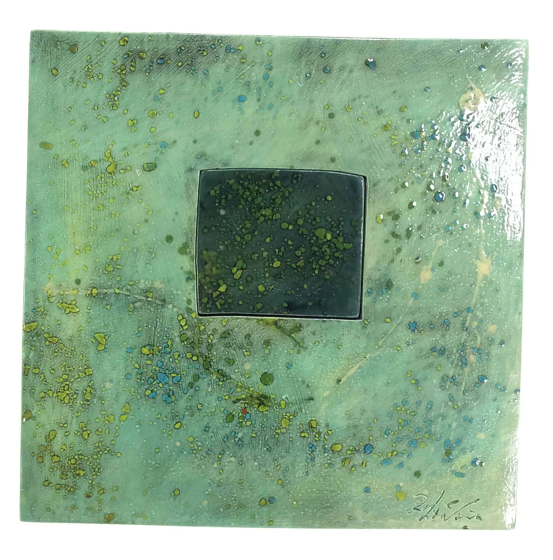 “Square Tile” by Naira Barseghian, size 13" x 13"