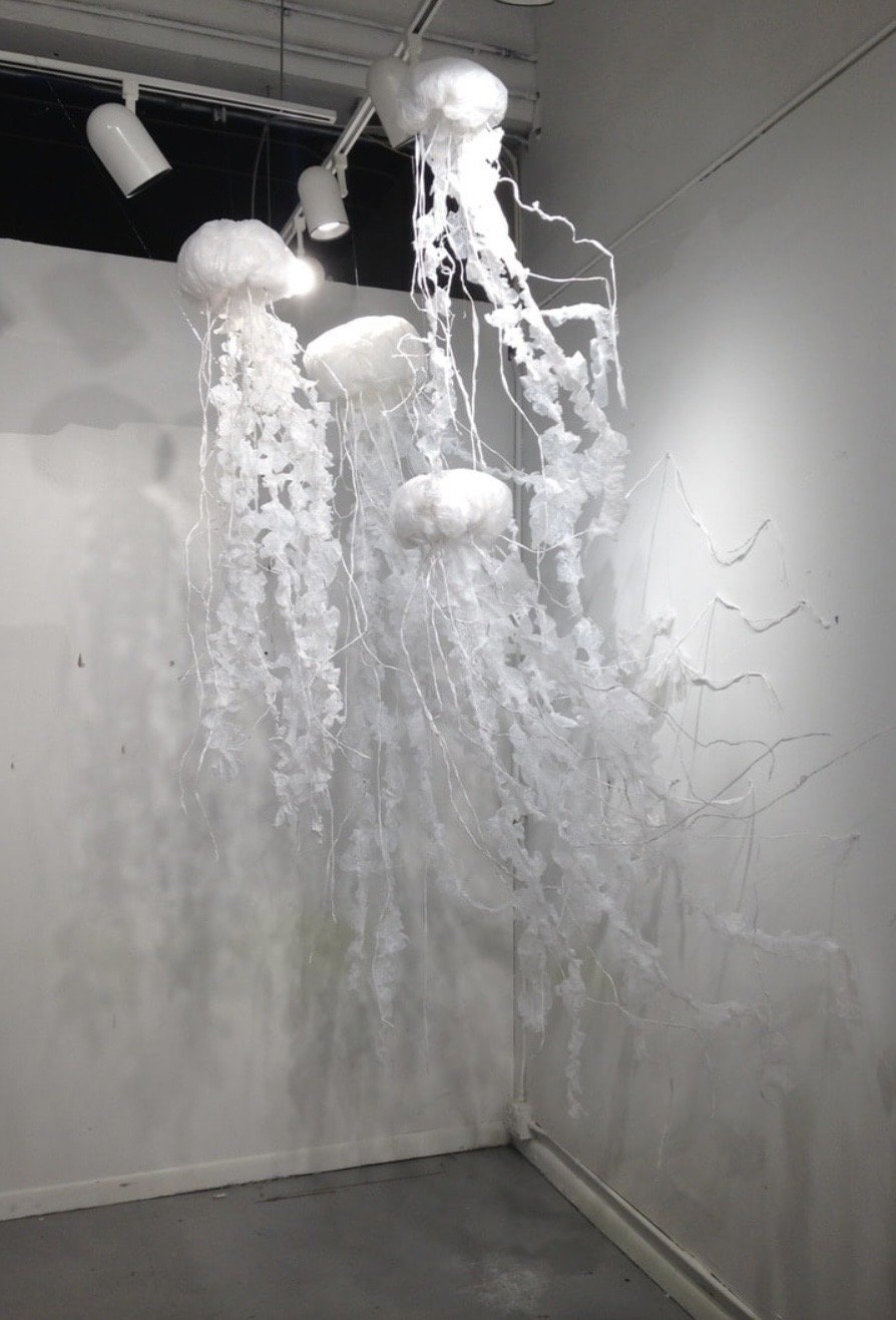 Sea Turtle Food No. 1
Installation
Plastic Bags and Monofilament 
2016