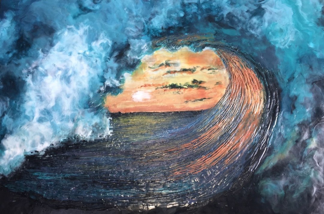 Wave
20x30
Encaustic
2016