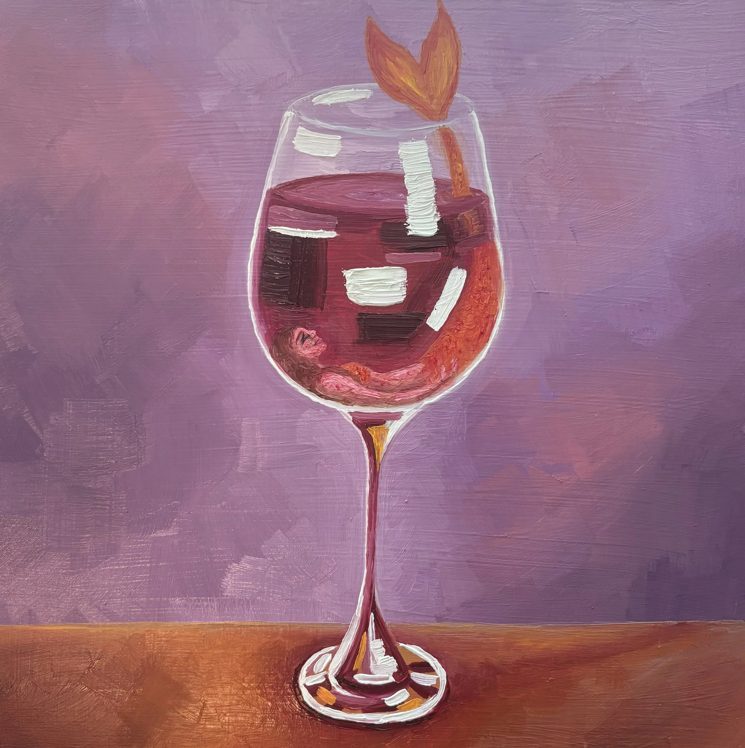 Drinkmaid Cabernet
12x12
Oil on Panel
2026