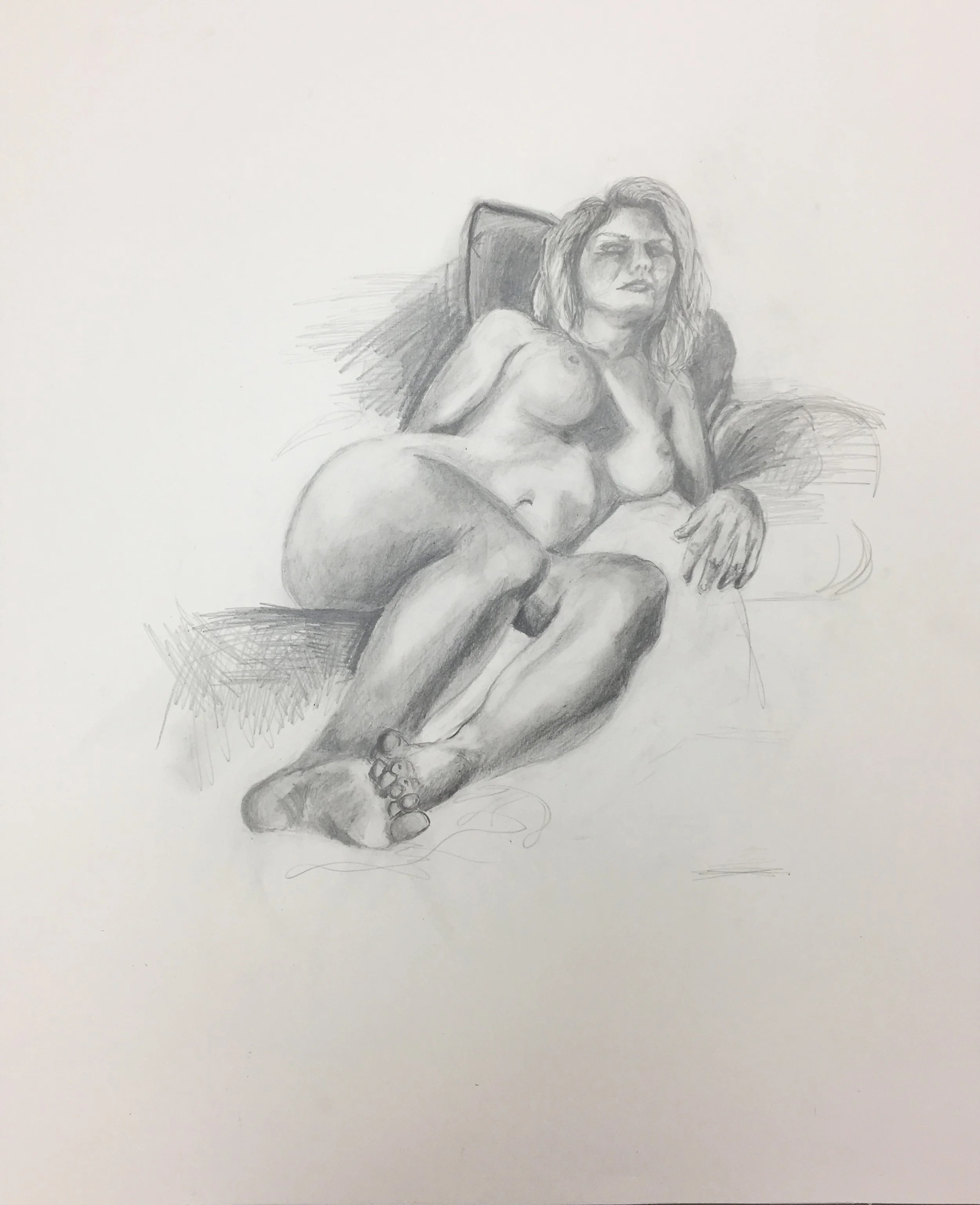 Steven Assael Workshop 
18x24
Graphite
2017