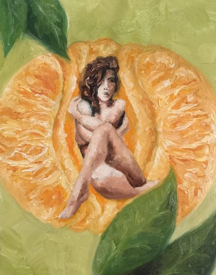Orange
6.5x5.5
Oil on Paper
2018