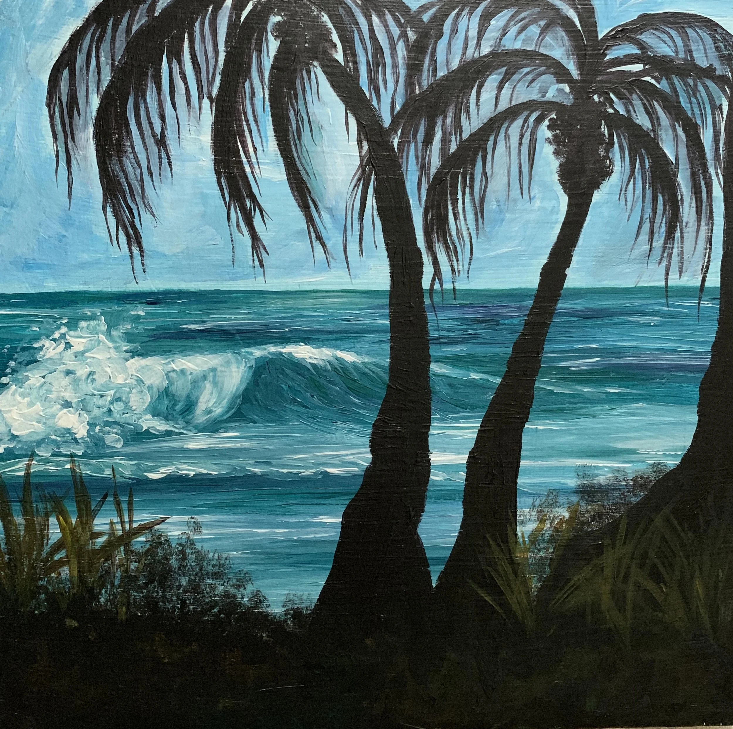 Small Beach
12x12
Acrylic on Panel
2019