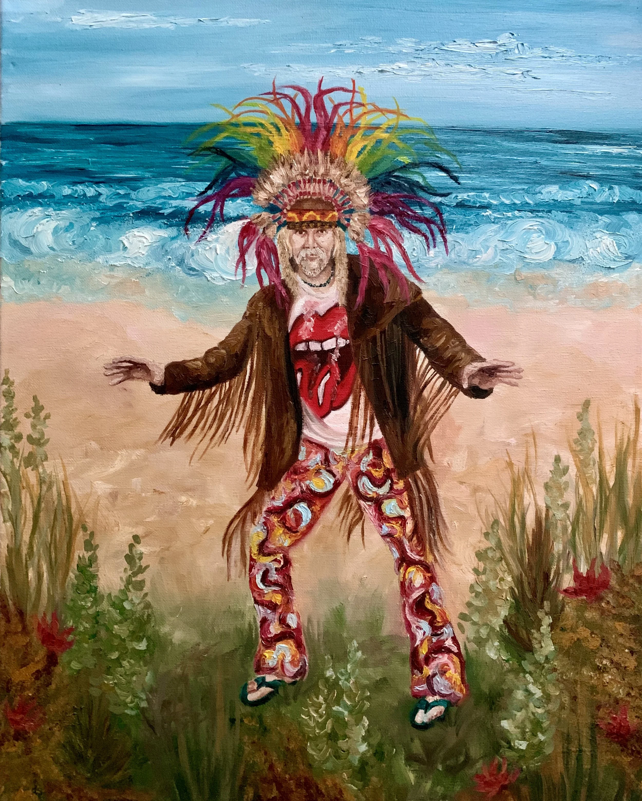 Guy from Surfer Magazine 
16x20
Oil on Canvas 
2019