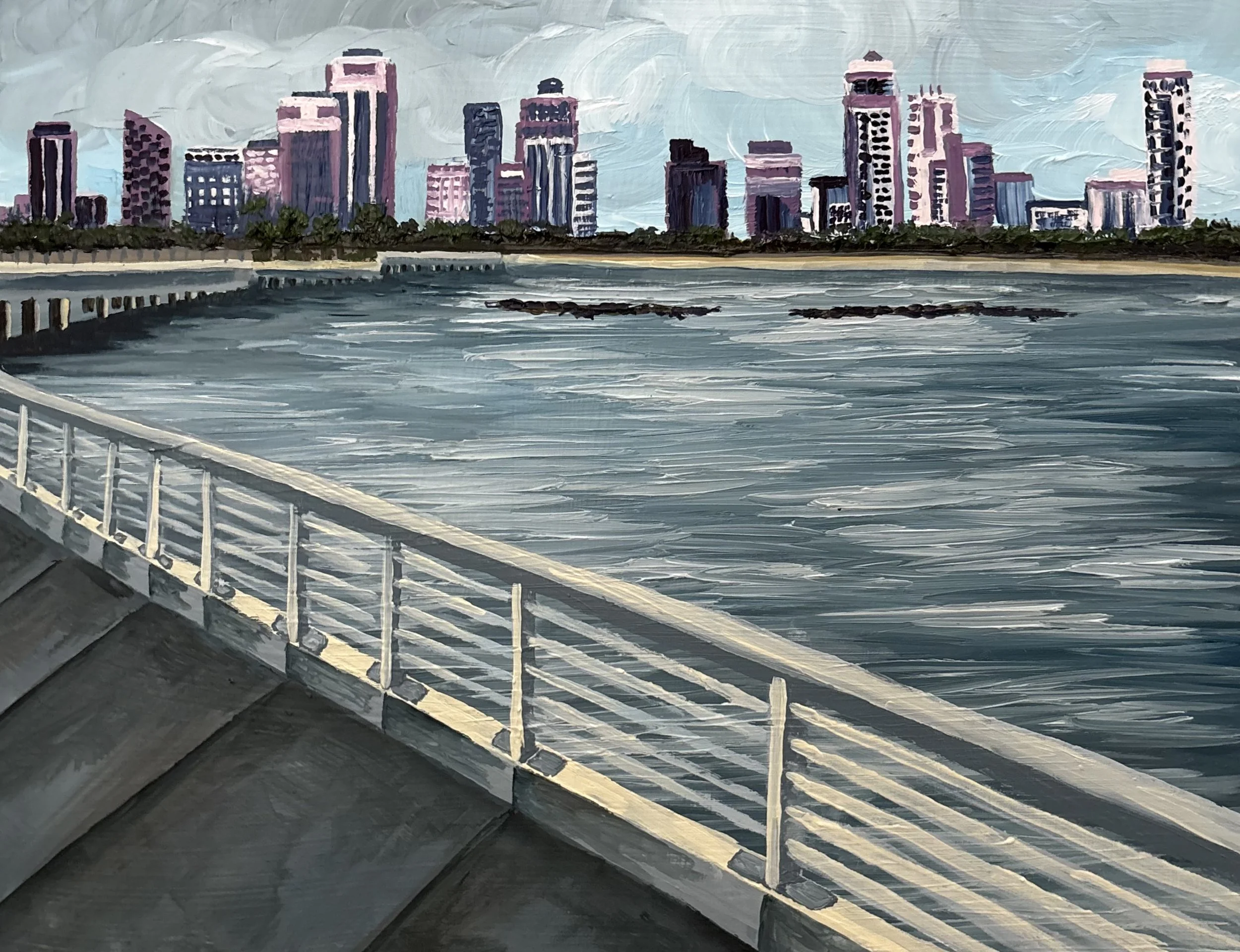 St. Pete Pier 2
8x10
Oil on Panel
2026