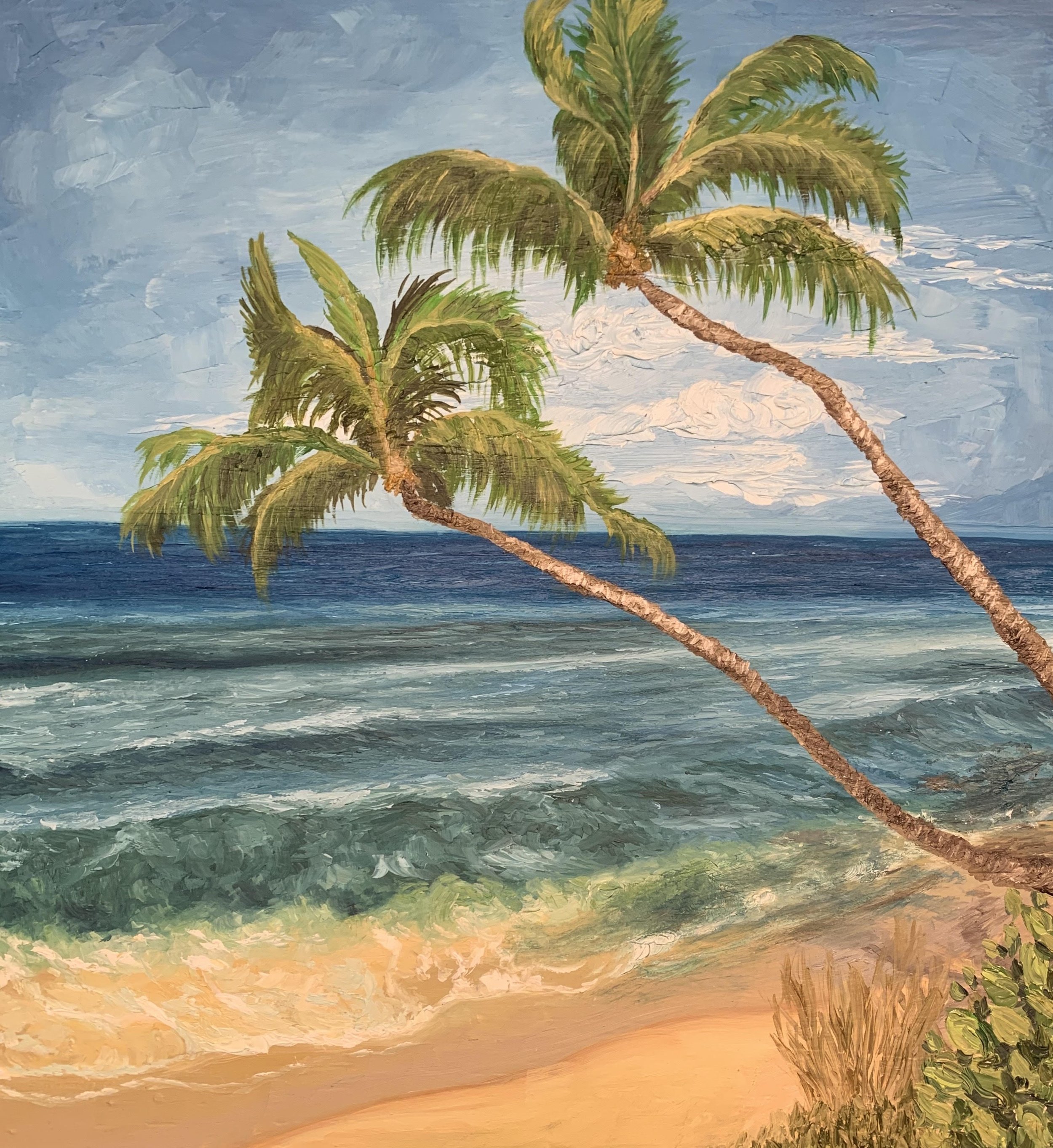 Scott's Beach
16x16
Oil on Panel
2020