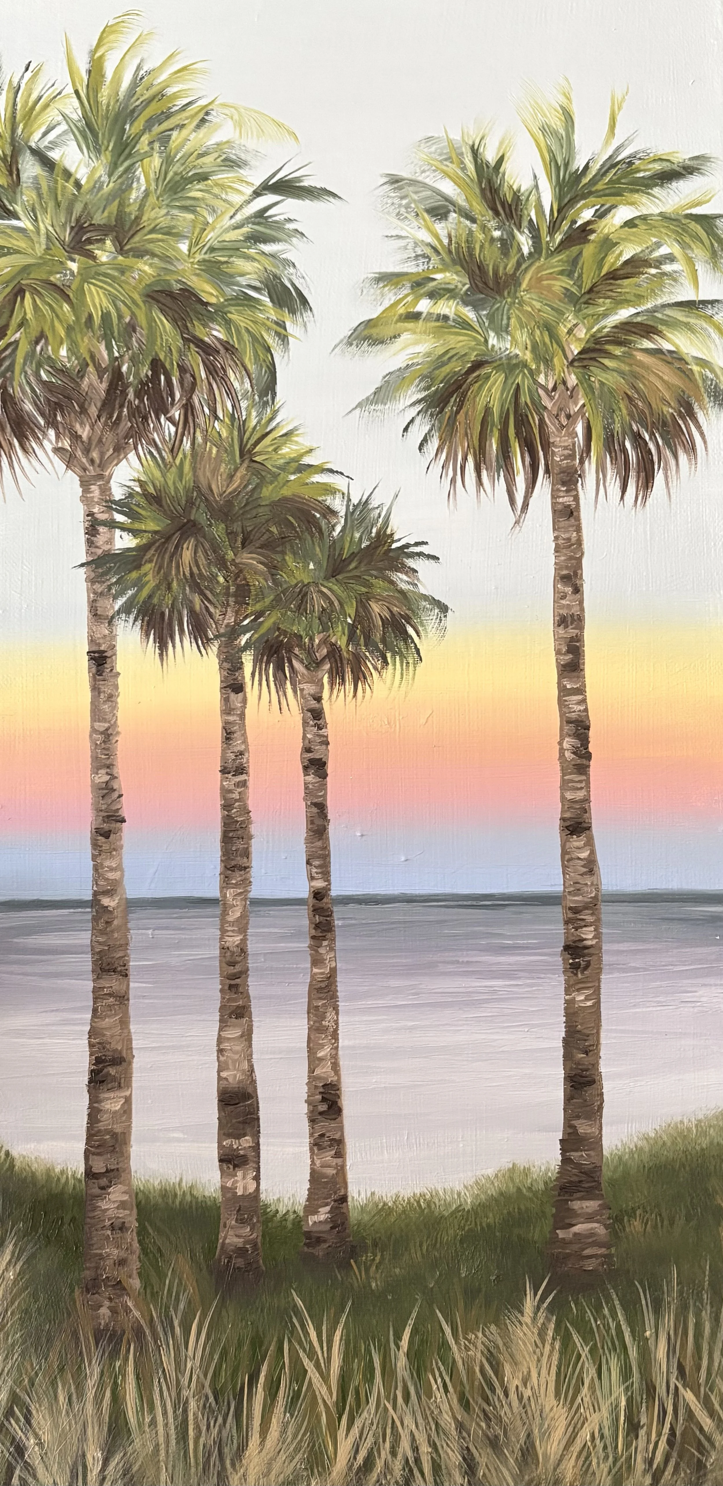 Pier Palms 
10x20
Oil on Canvas
2026 