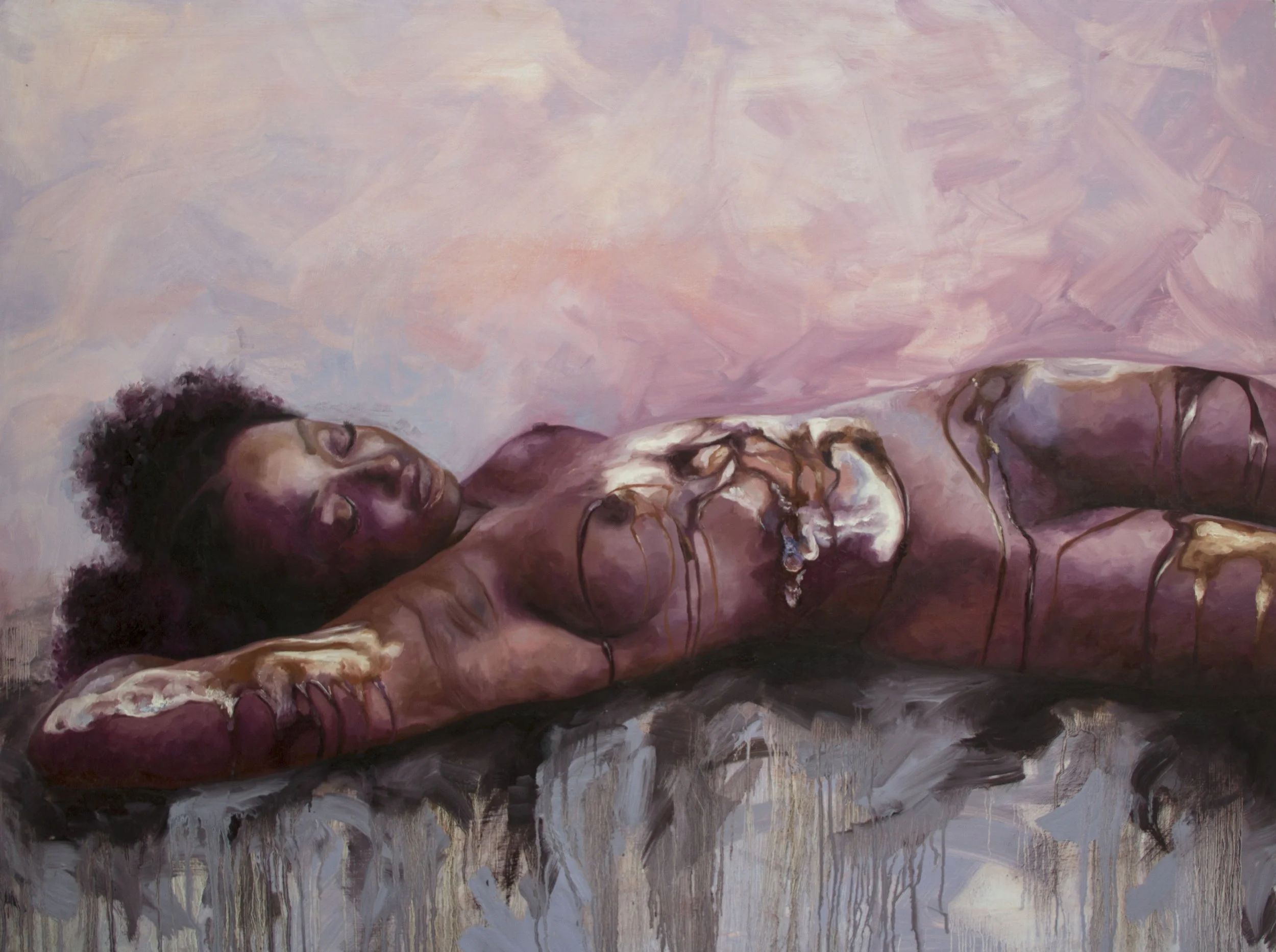 Chocolate 
48x36
Oil on Panel
2017