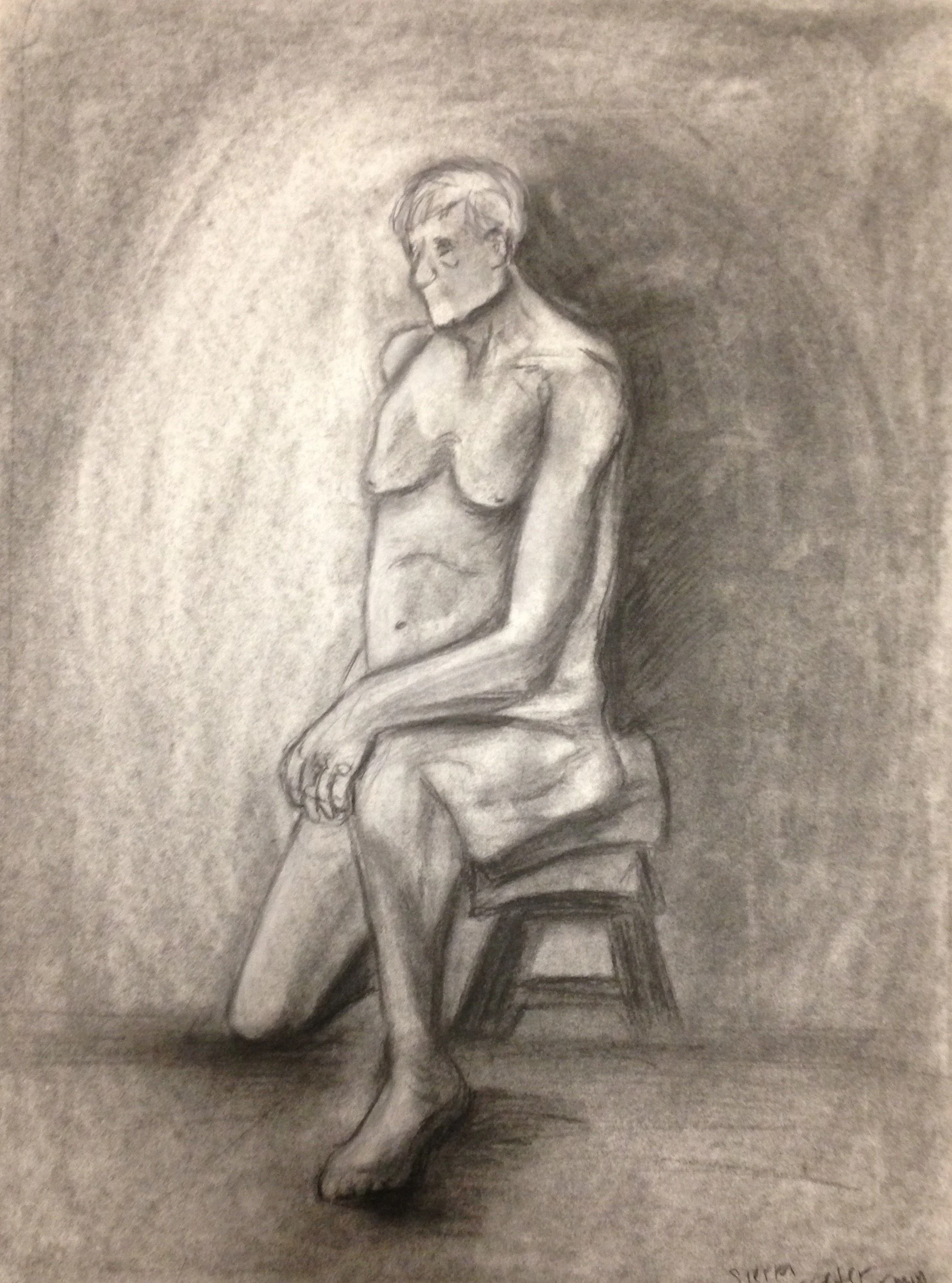 Richard 3
18x24
Charcoal 
2015