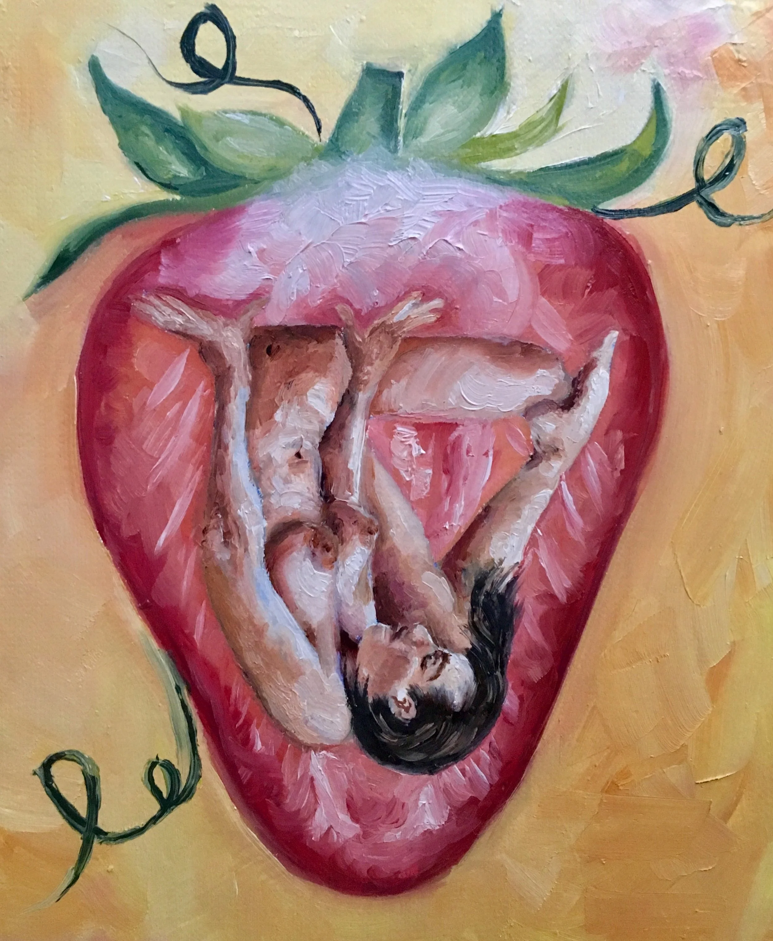 Berry
6.5x5.5
Oil on Paper
2018