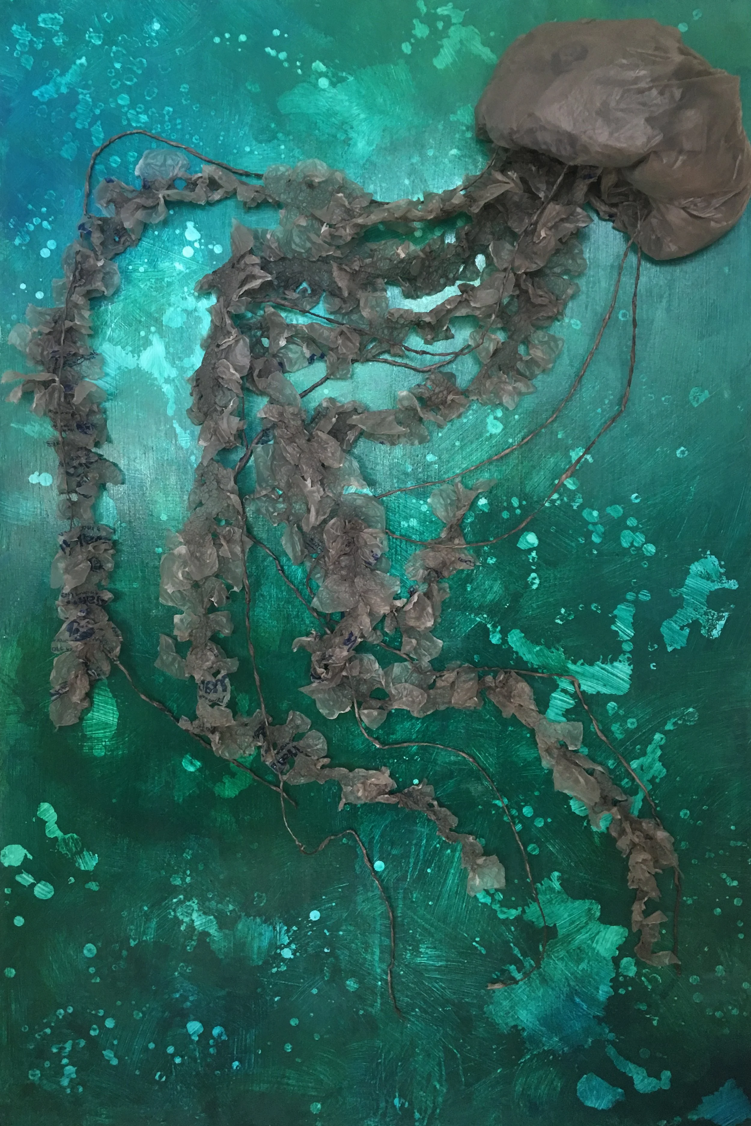 Sea Turtle Food No.1
36x54
Mixed Media
2016