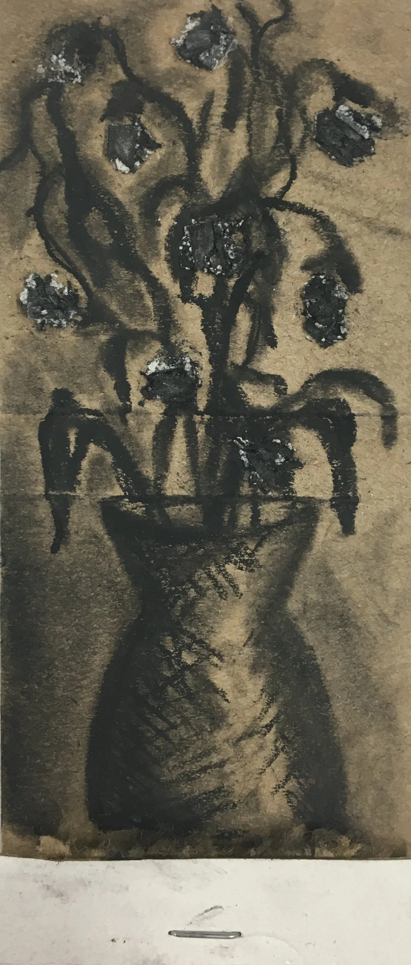 Burned Flowers
3.5x1.5
Charcoal and Matches