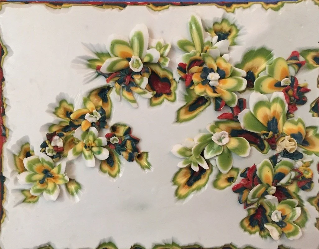 Sculpted Flowers
16x20
Encaustic
2016
