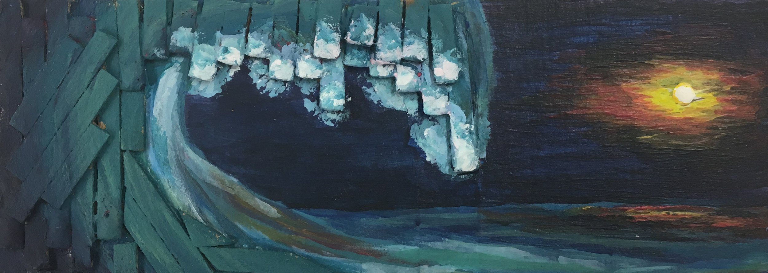 Wave 2
4x1.5
Acrylic and Matches
2016