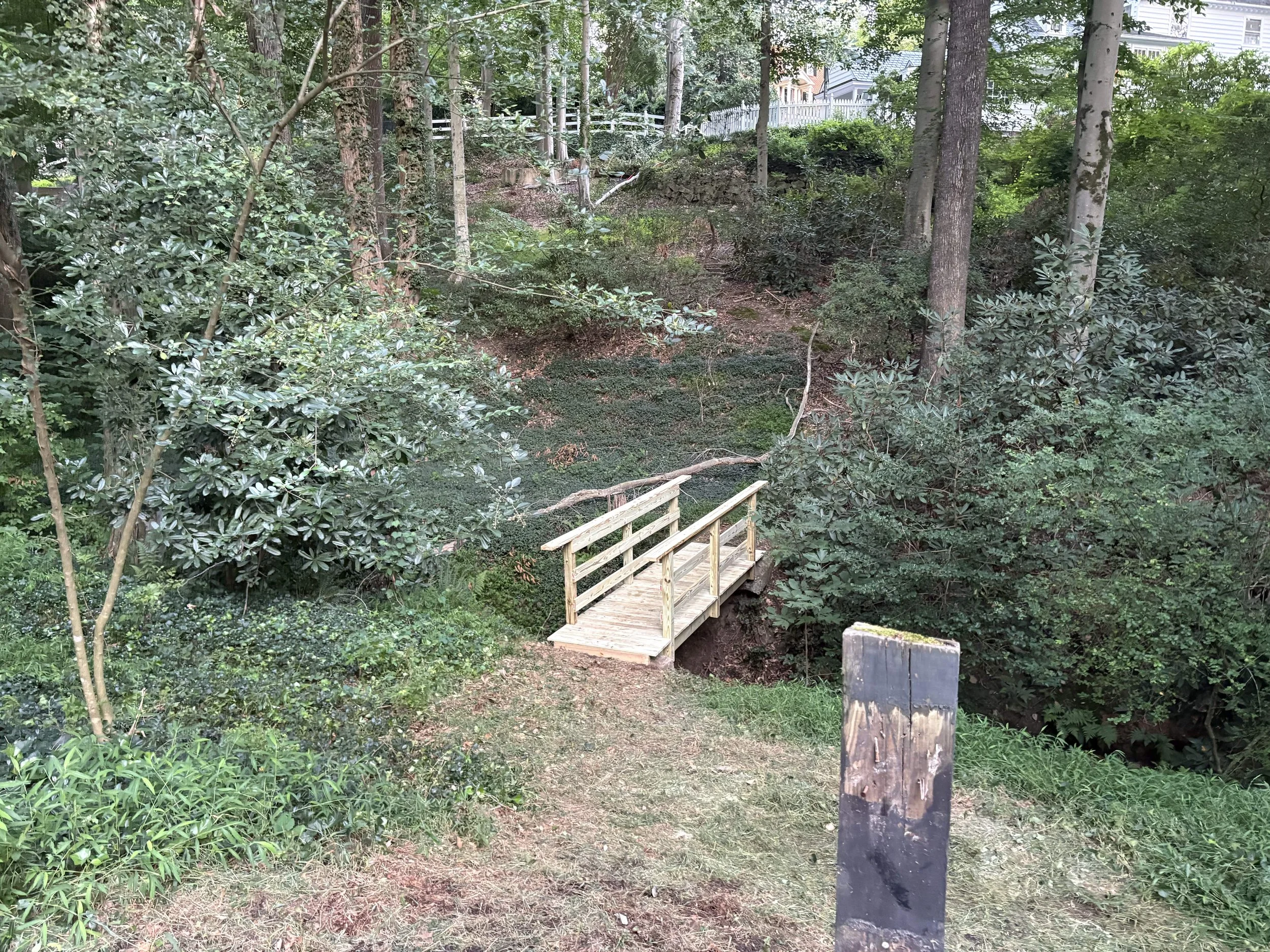 Wooden Walking Trail &amp; Bridge Replacement