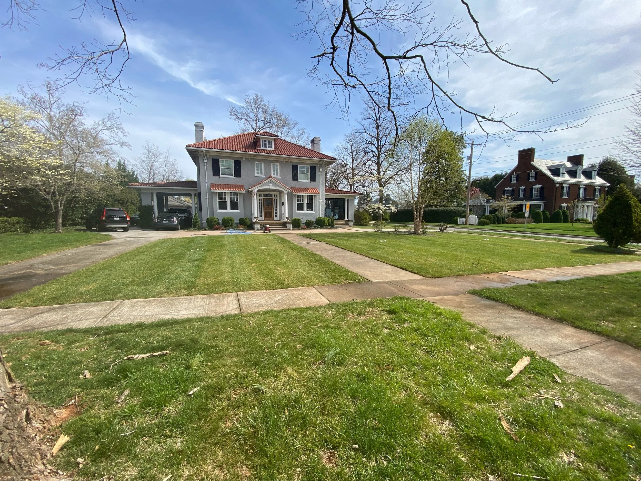 Sod Installation at Residence in Richmond, VA