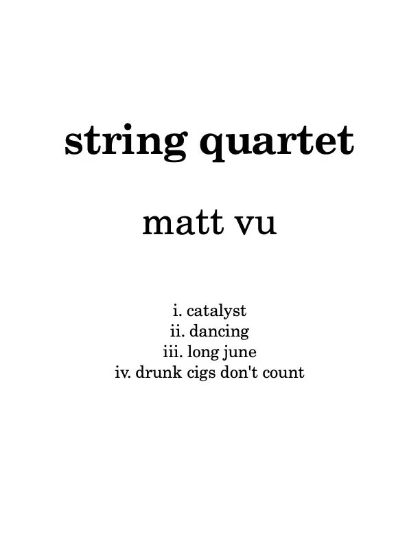 String Quartet