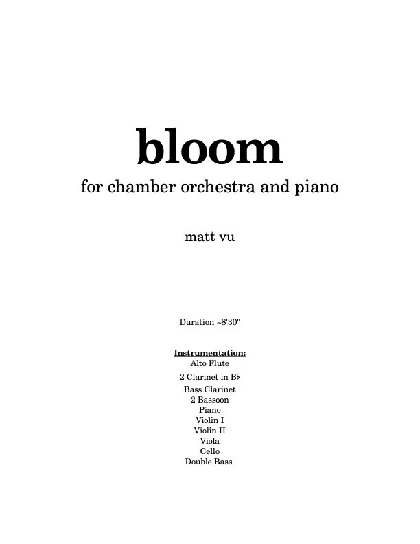 bloom
