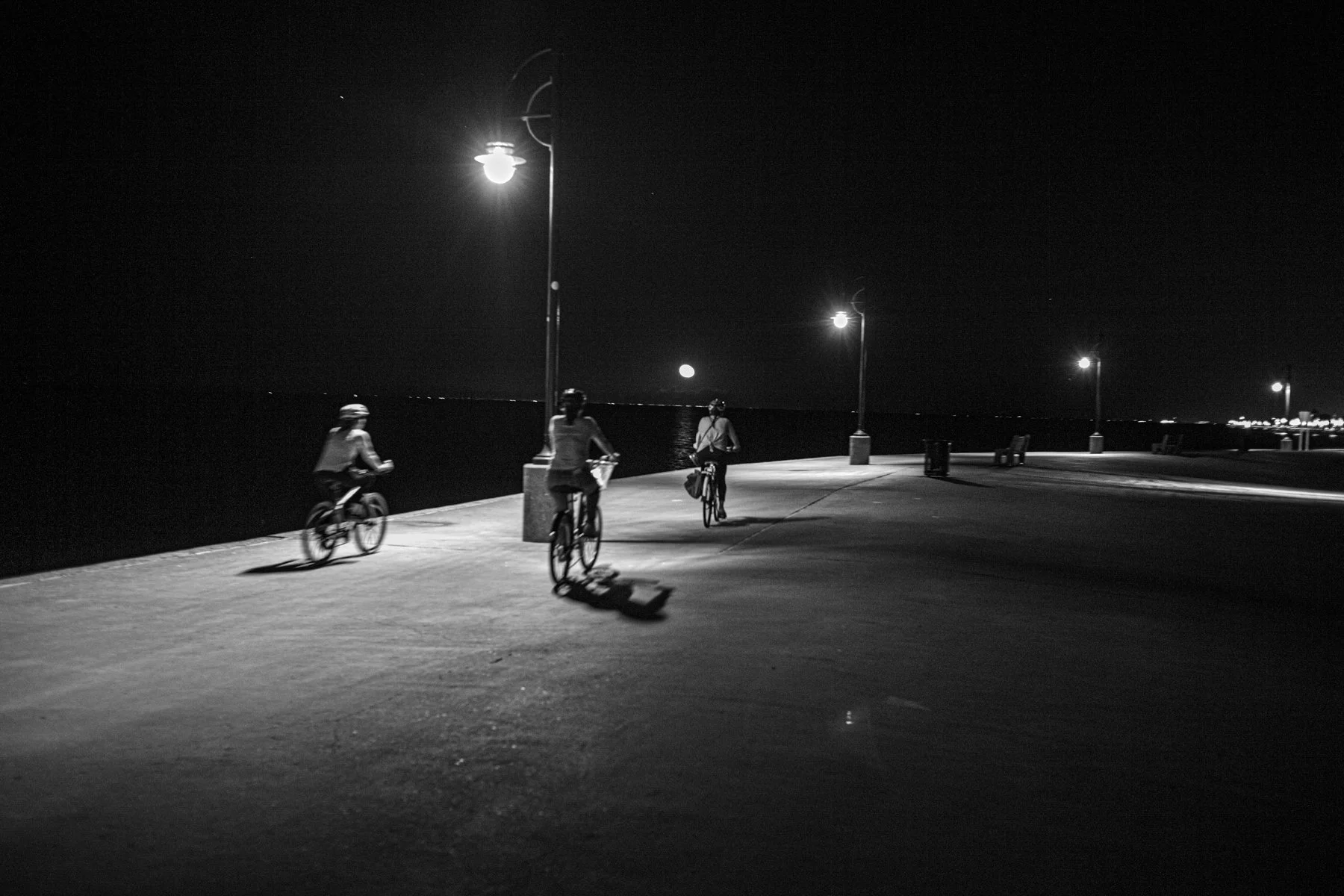 Night Ride on Lake Pontchartrain