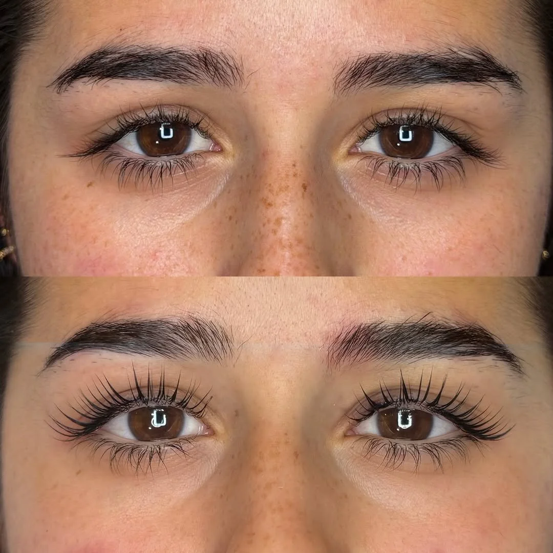 Korean lash lift by Evolve Med Ink in Riverside and Lake Forest Ca.