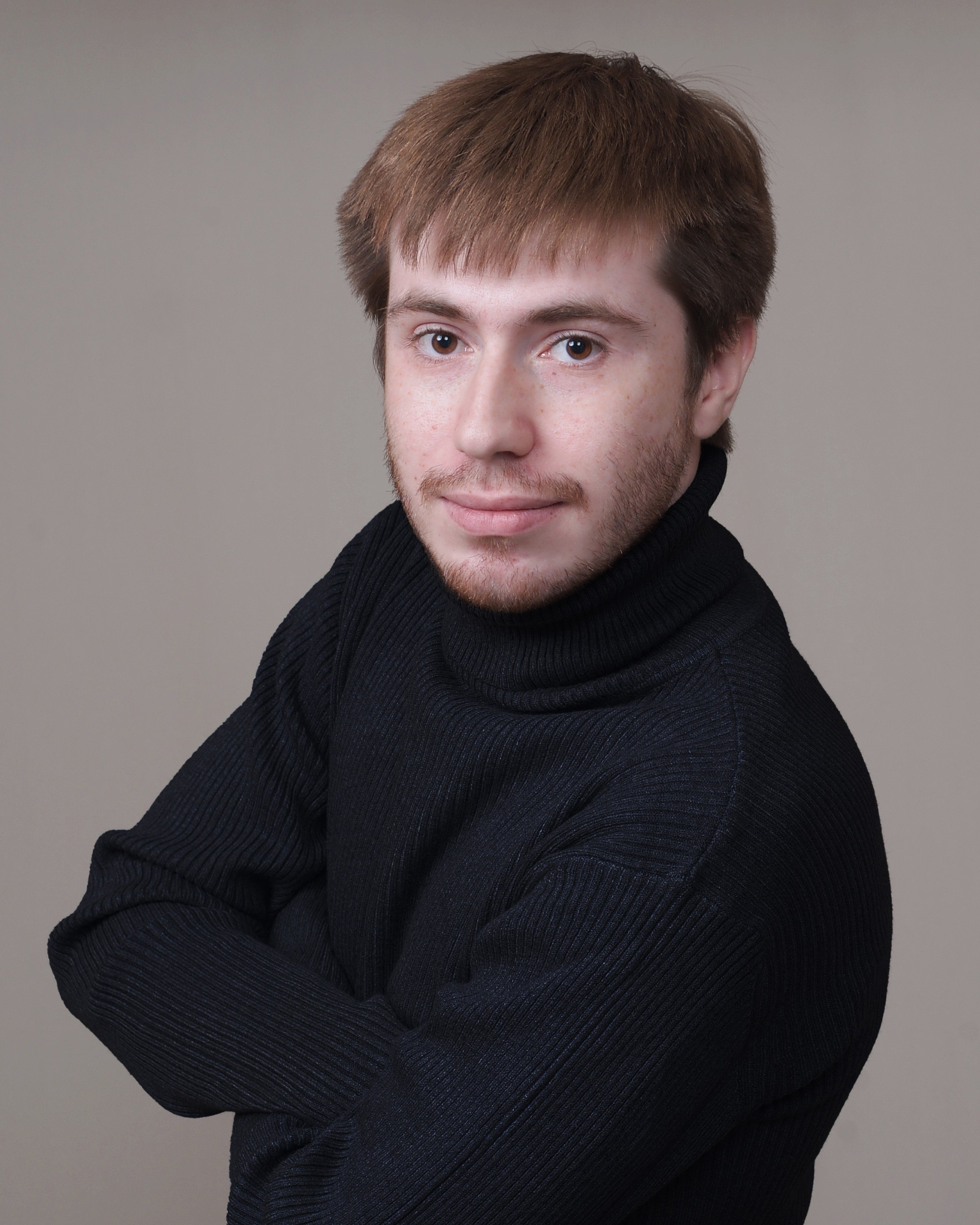 Matthew Miller, co-founder of Static Apollo LLC, posing for a portrait.
