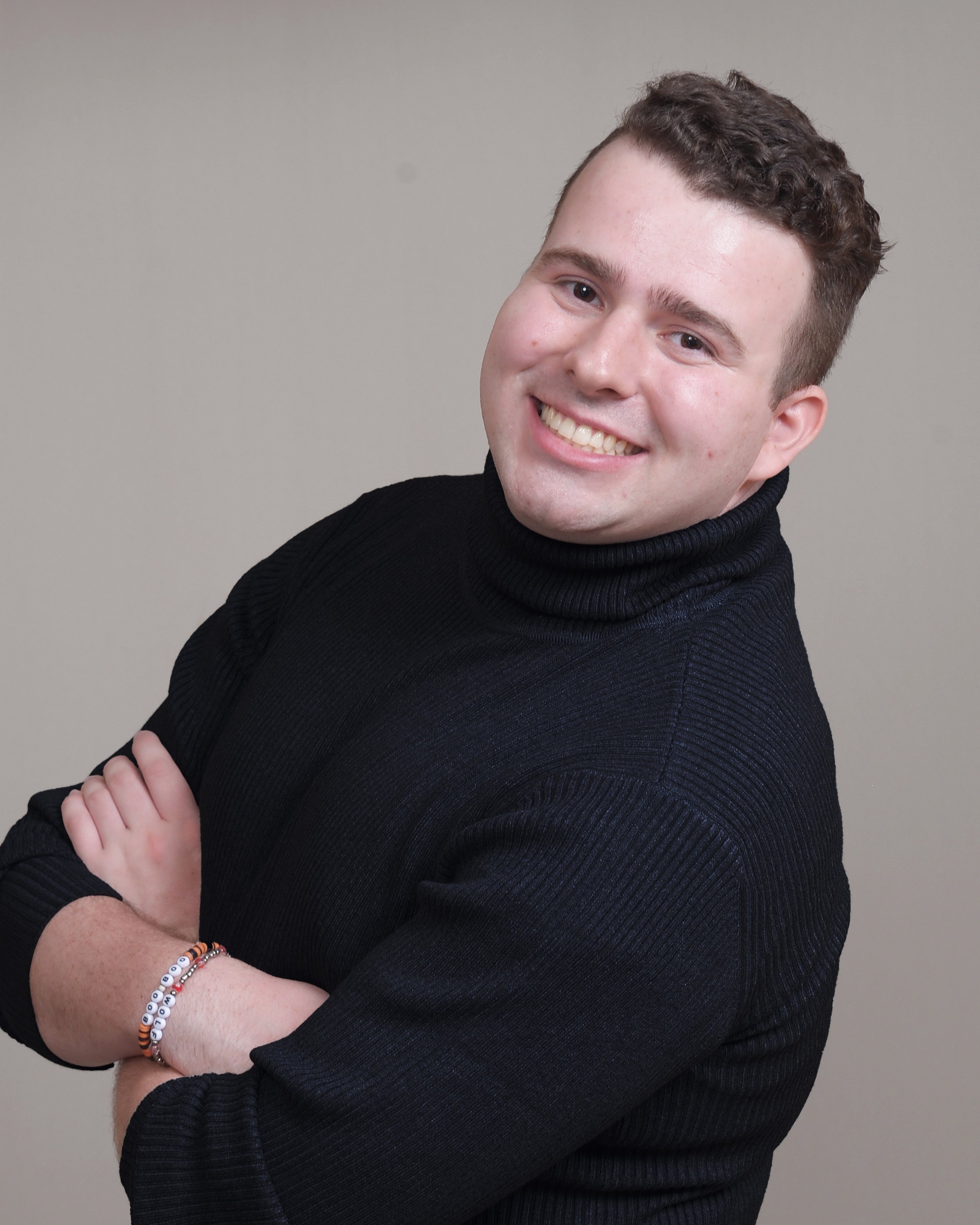 David Roberts, co-founder of Static Apollo LLC, posing for a portrait.
