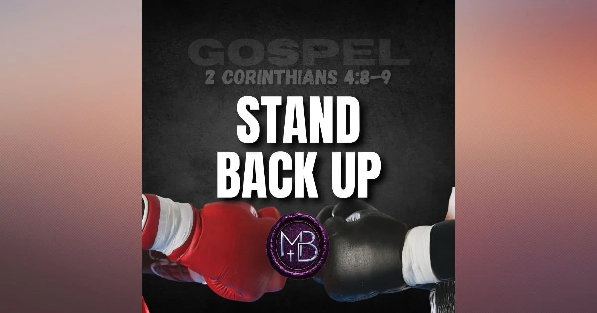 Stand Back Up Gospel R&amp;B / CHH Song – Encouragement When Life Knocks You Down