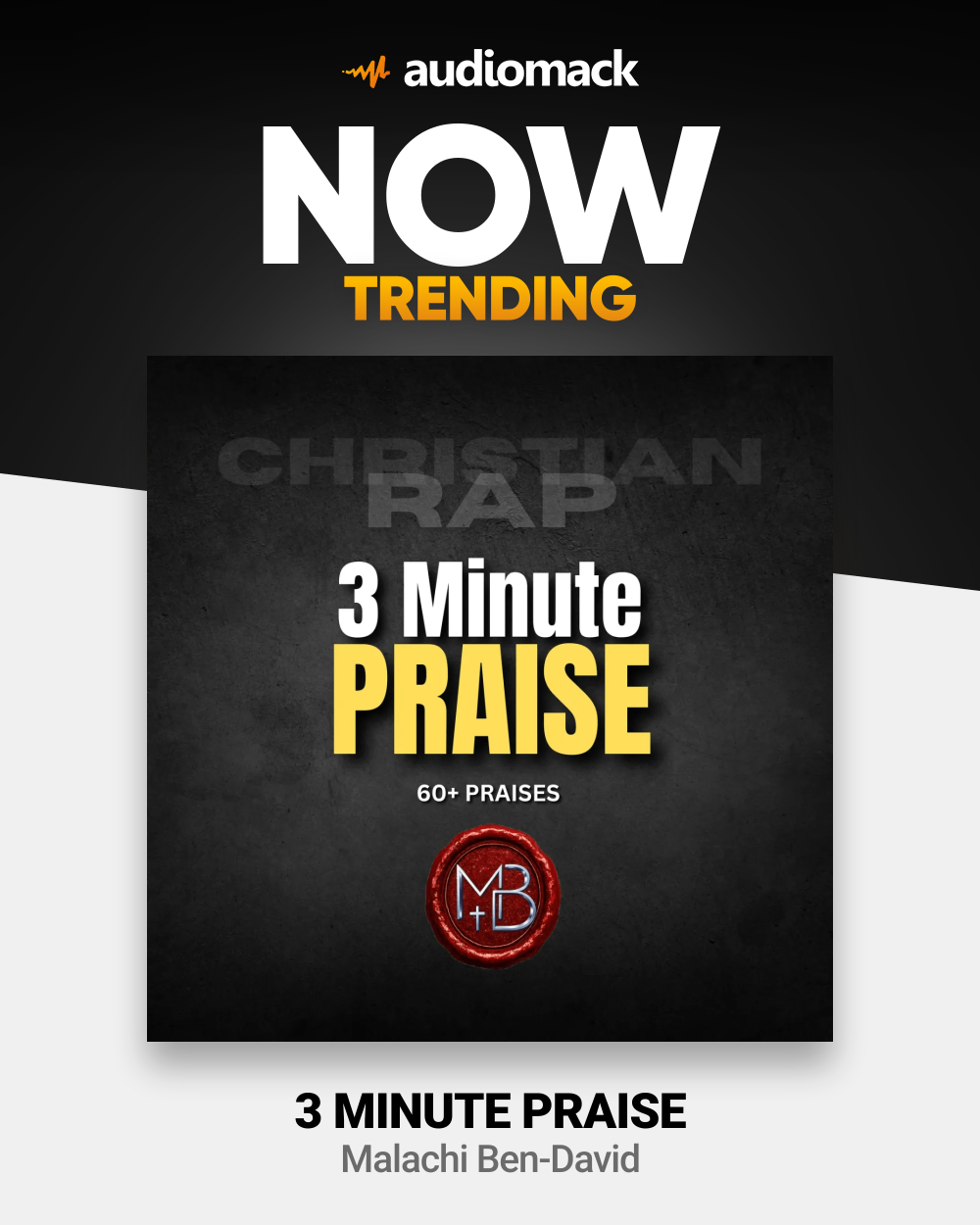 New Release - Christian Rap - 3 Minute Praise Trending on Audiomack