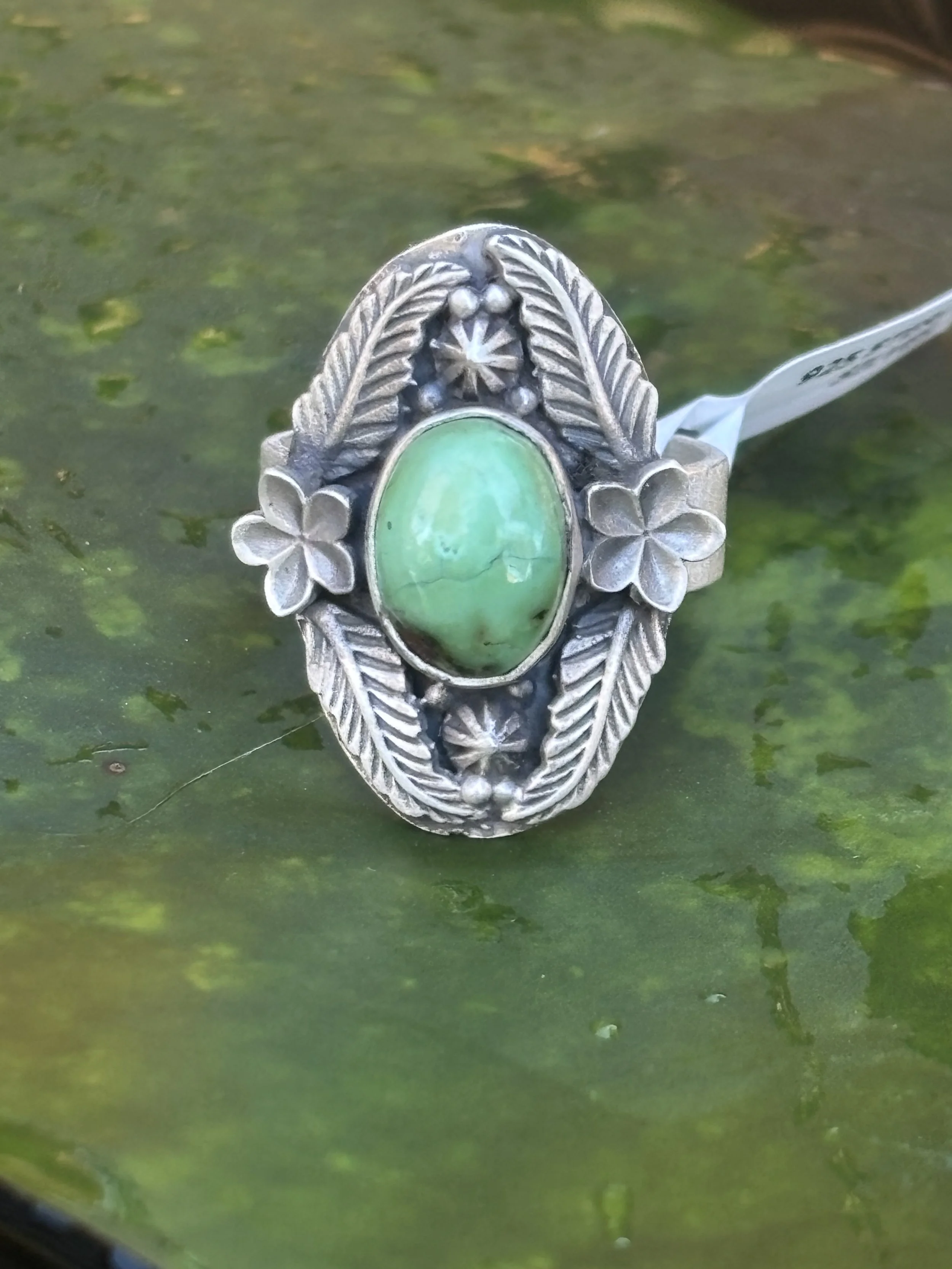 Adjustable Sterling and Sonoran Ring