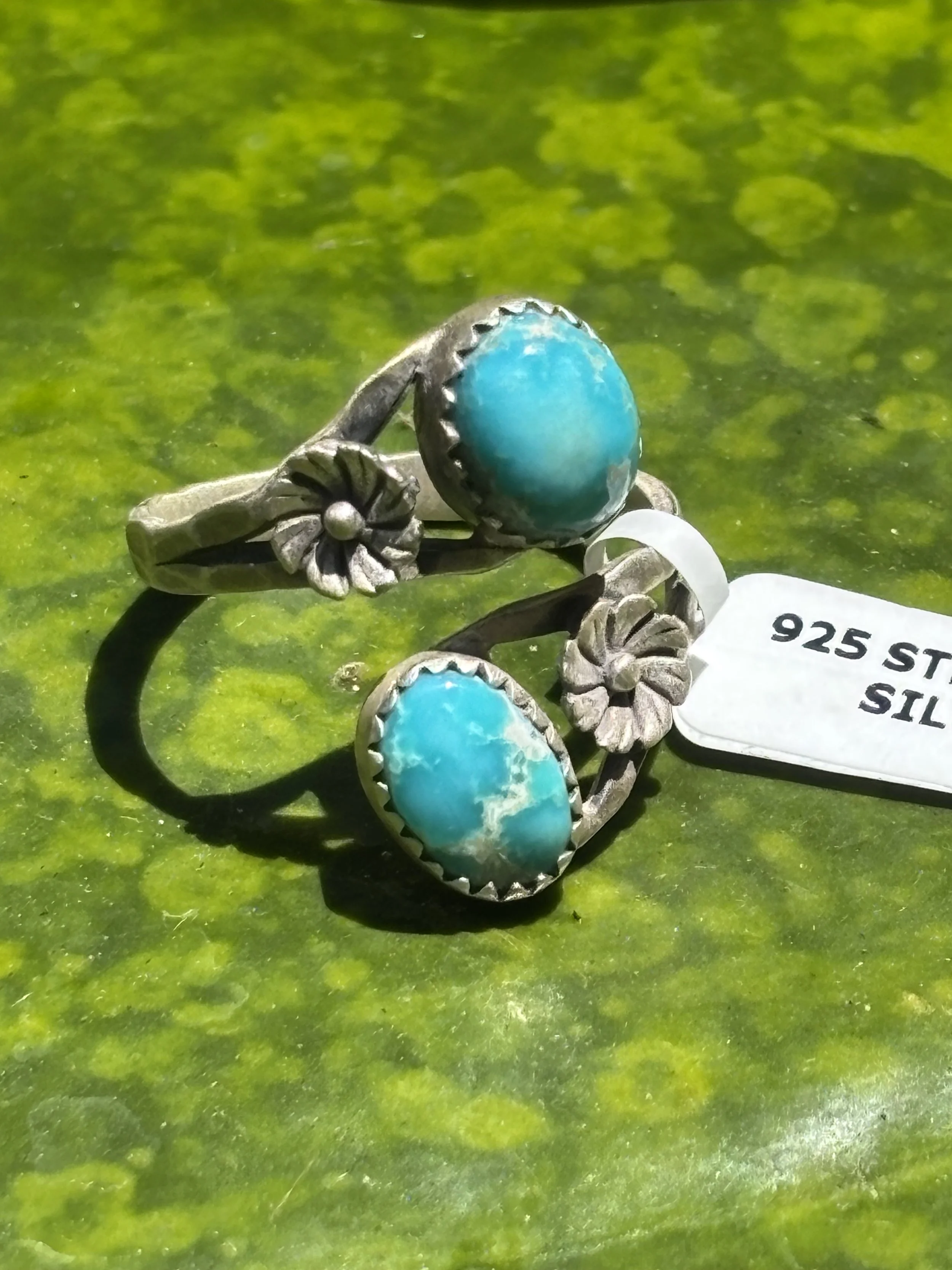 Sterling White Water Bypass with Floral Accents