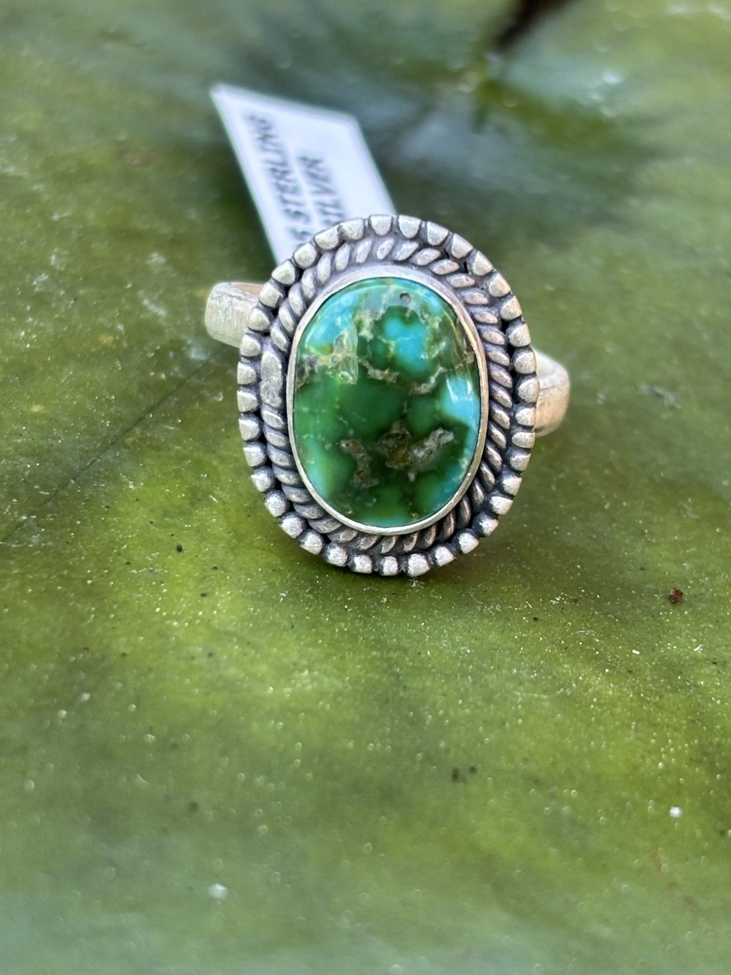Adjustable Sterling and Sonoran Ring