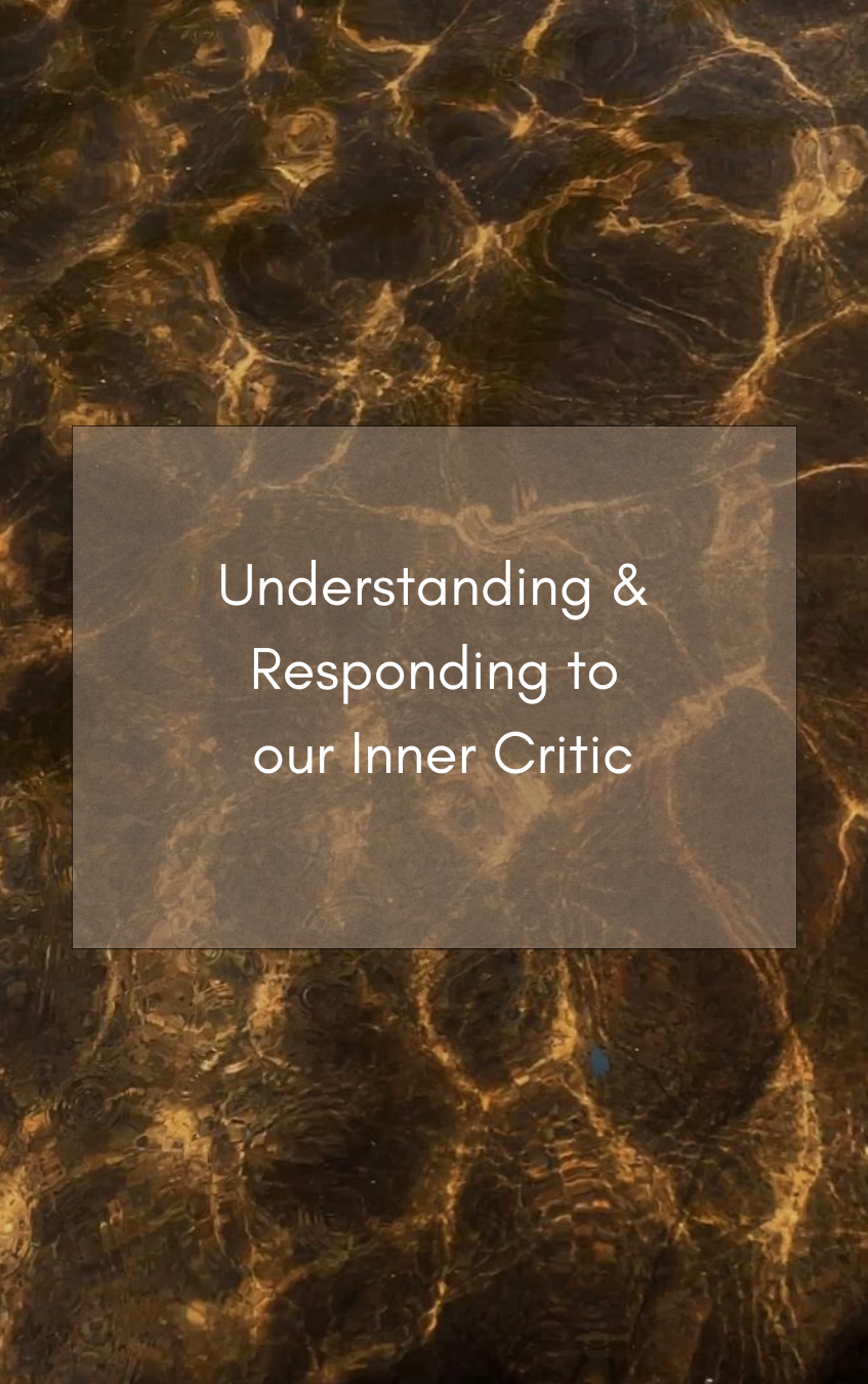 Understanding your Inner Critic