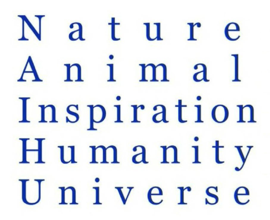 NAIHU acronym: Nature, Animal, Inspiration, Humanity, Universe.