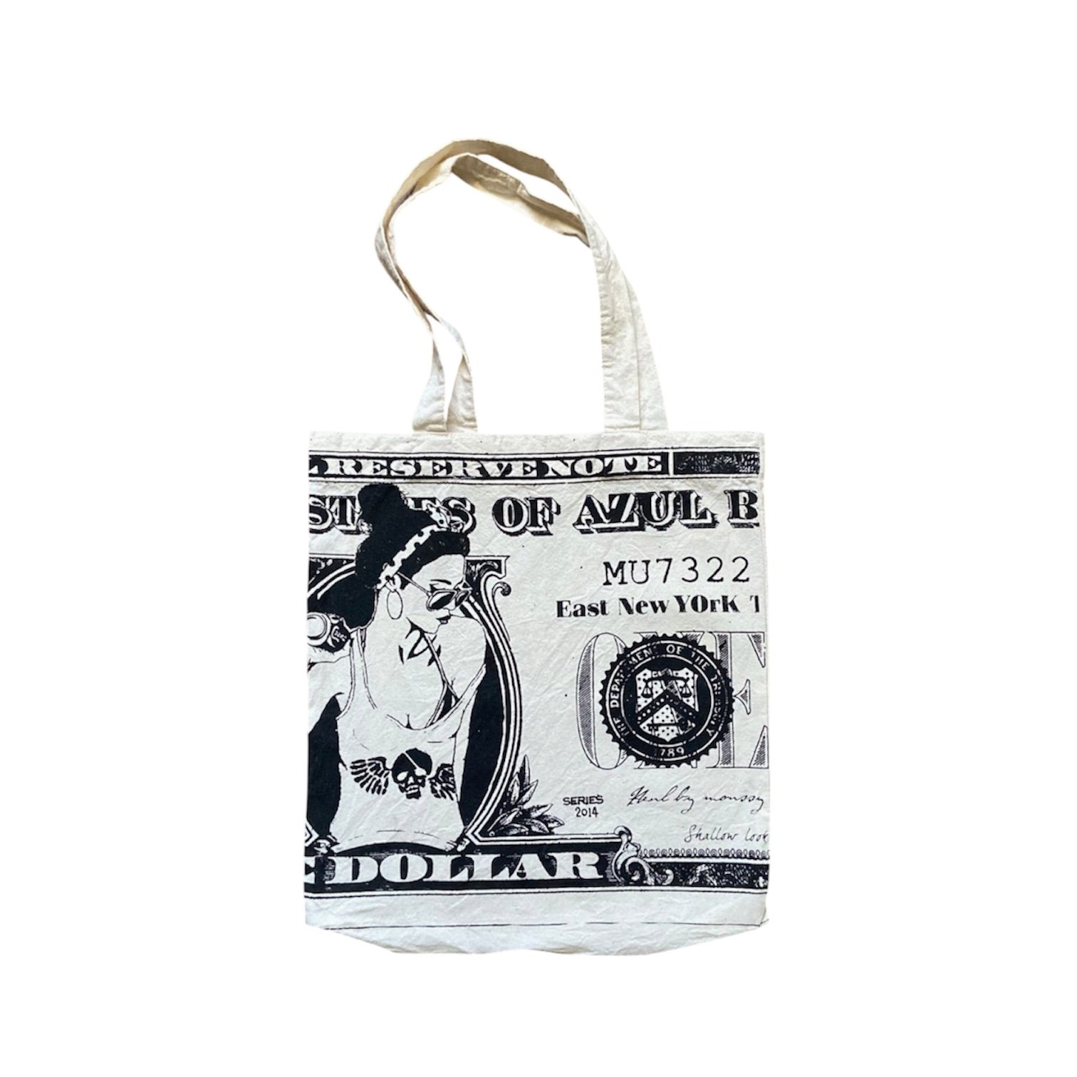 Azul by Moussy Indie New York Tote Bag