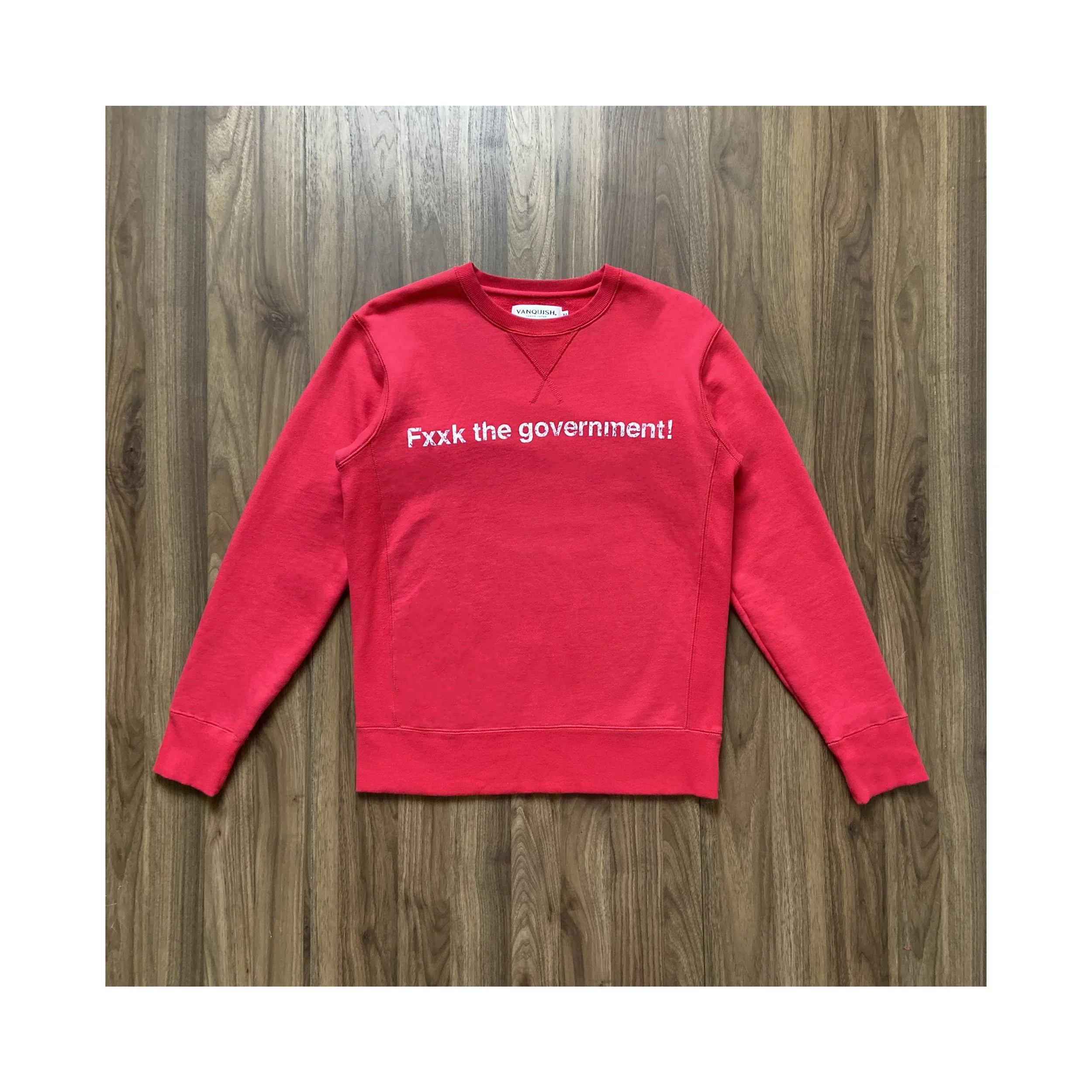 VANQUISH "F*ck the Government" Crewneck