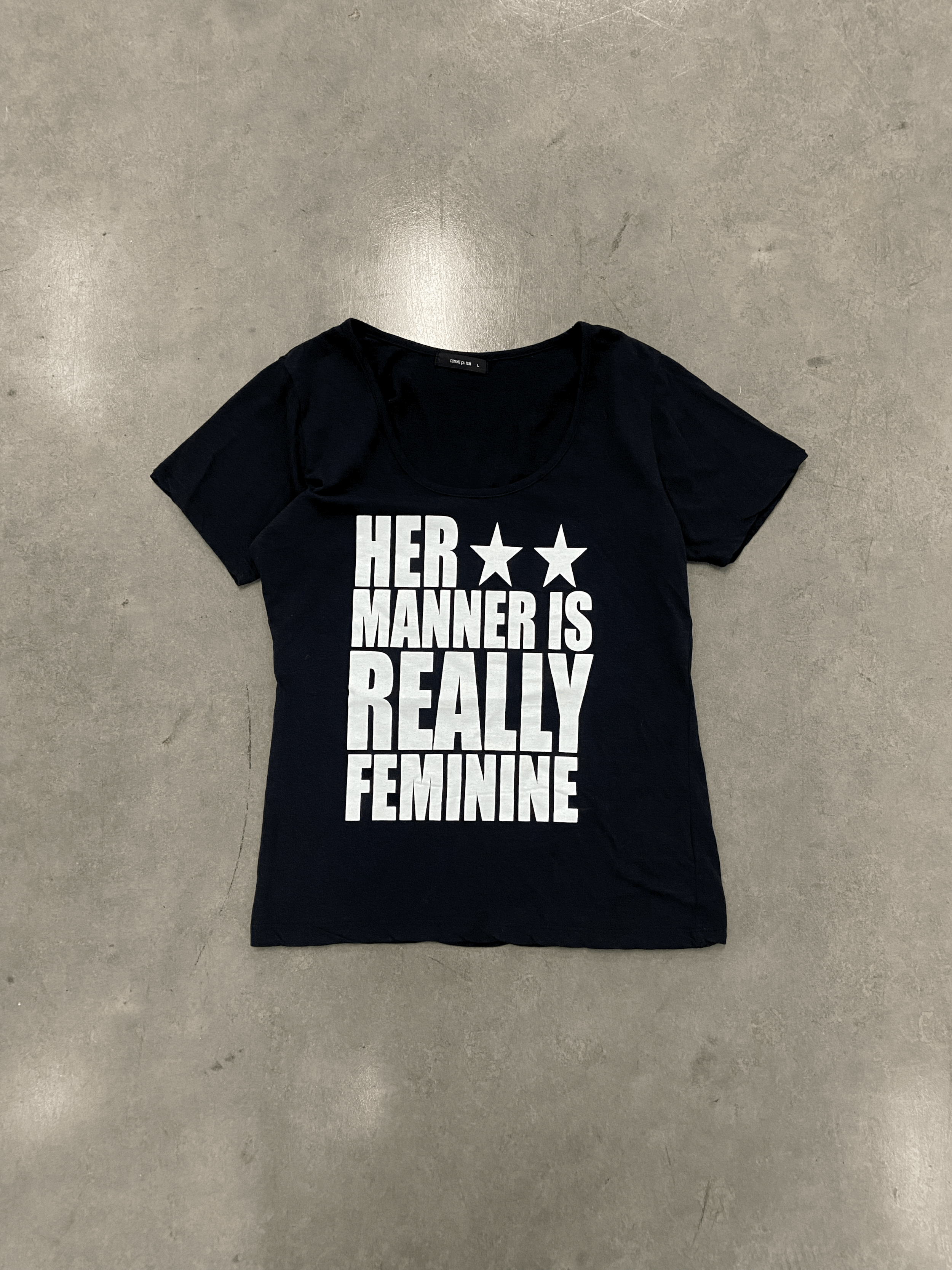 "Her Manner Is Really Feminine" Tee